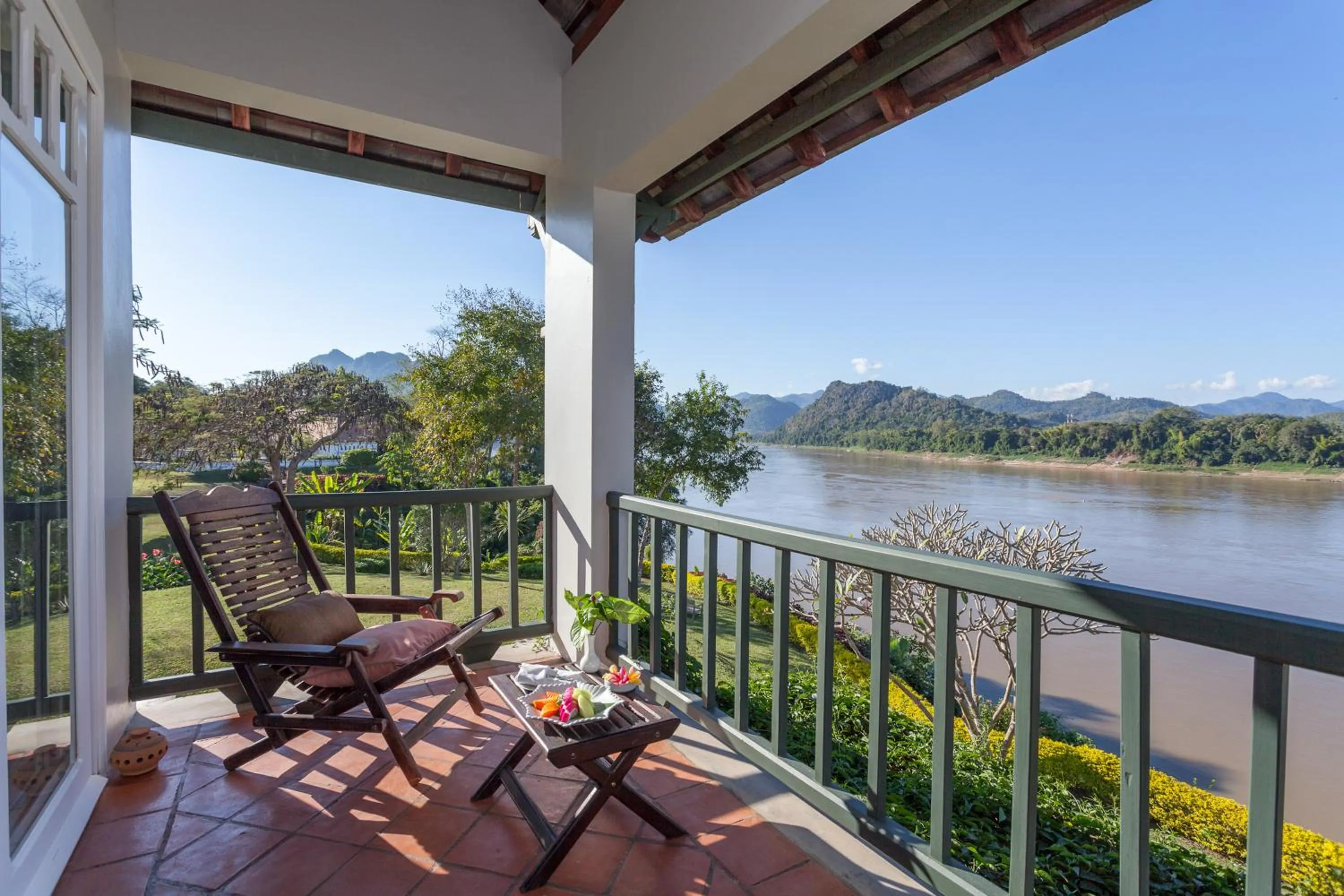 Balcony/Terrace in The Grand Luang Prabang Affiliated by Meliá