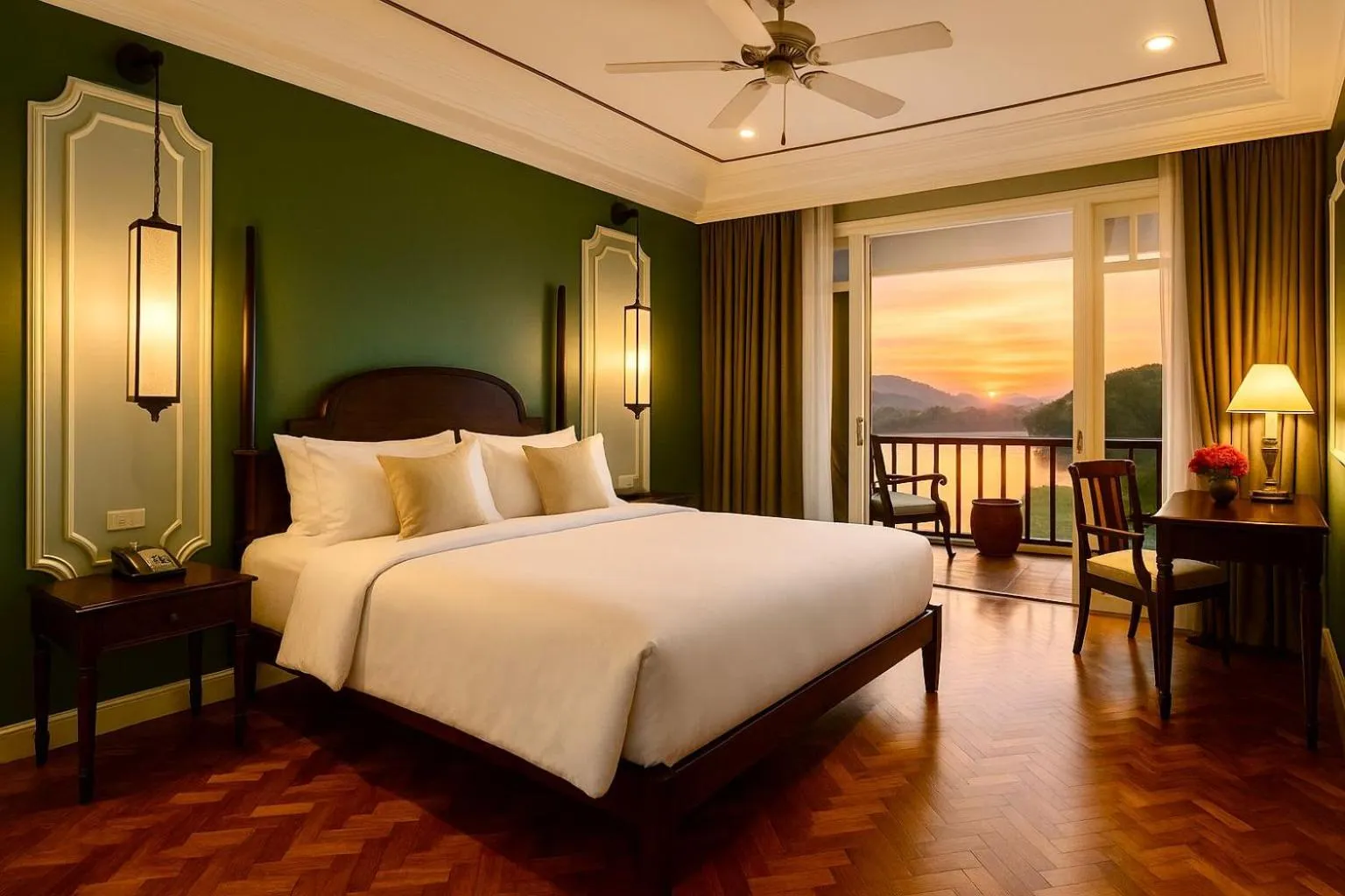 Bed in The Grand Luang Prabang, Affiliated by Meliá