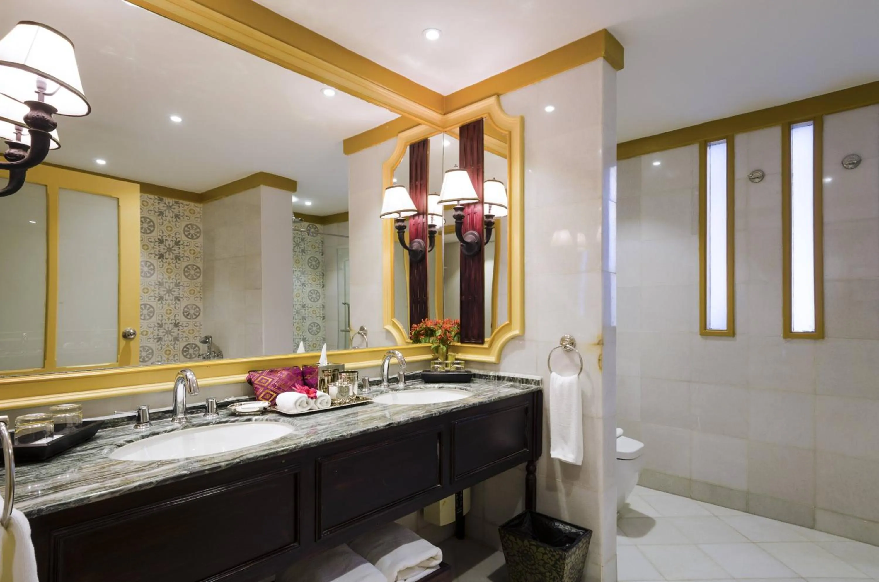 Bathroom in The Grand Luang Prabang Affiliated by Meliá