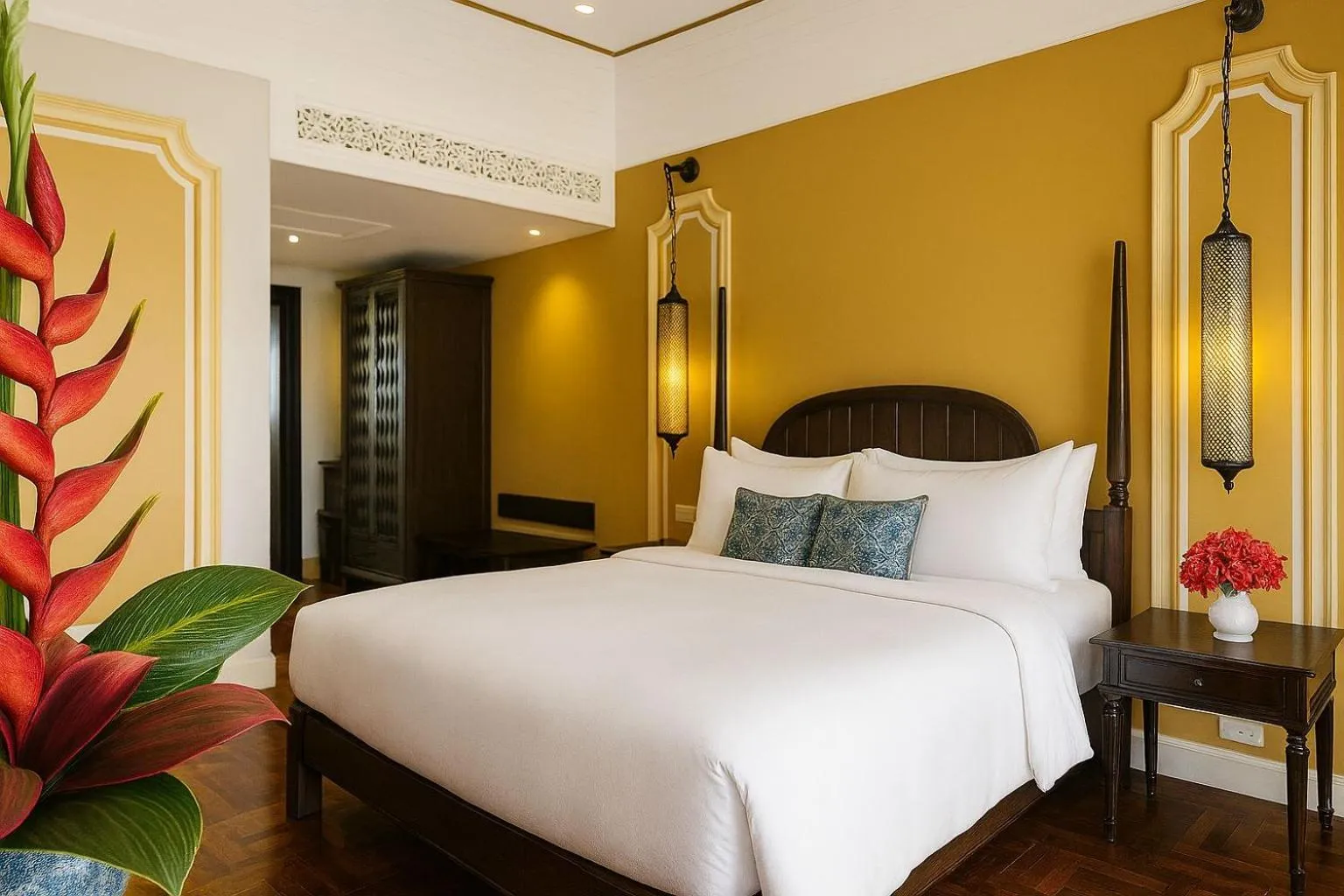 Bed in The Grand Luang Prabang, Affiliated by Meliá