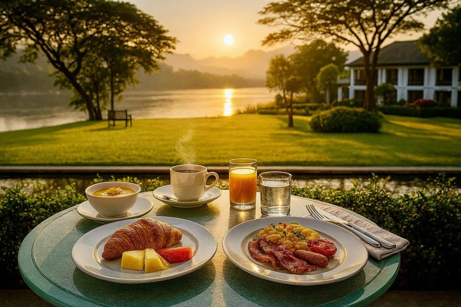 River view in The Grand Luang Prabang, Affiliated by Meliá