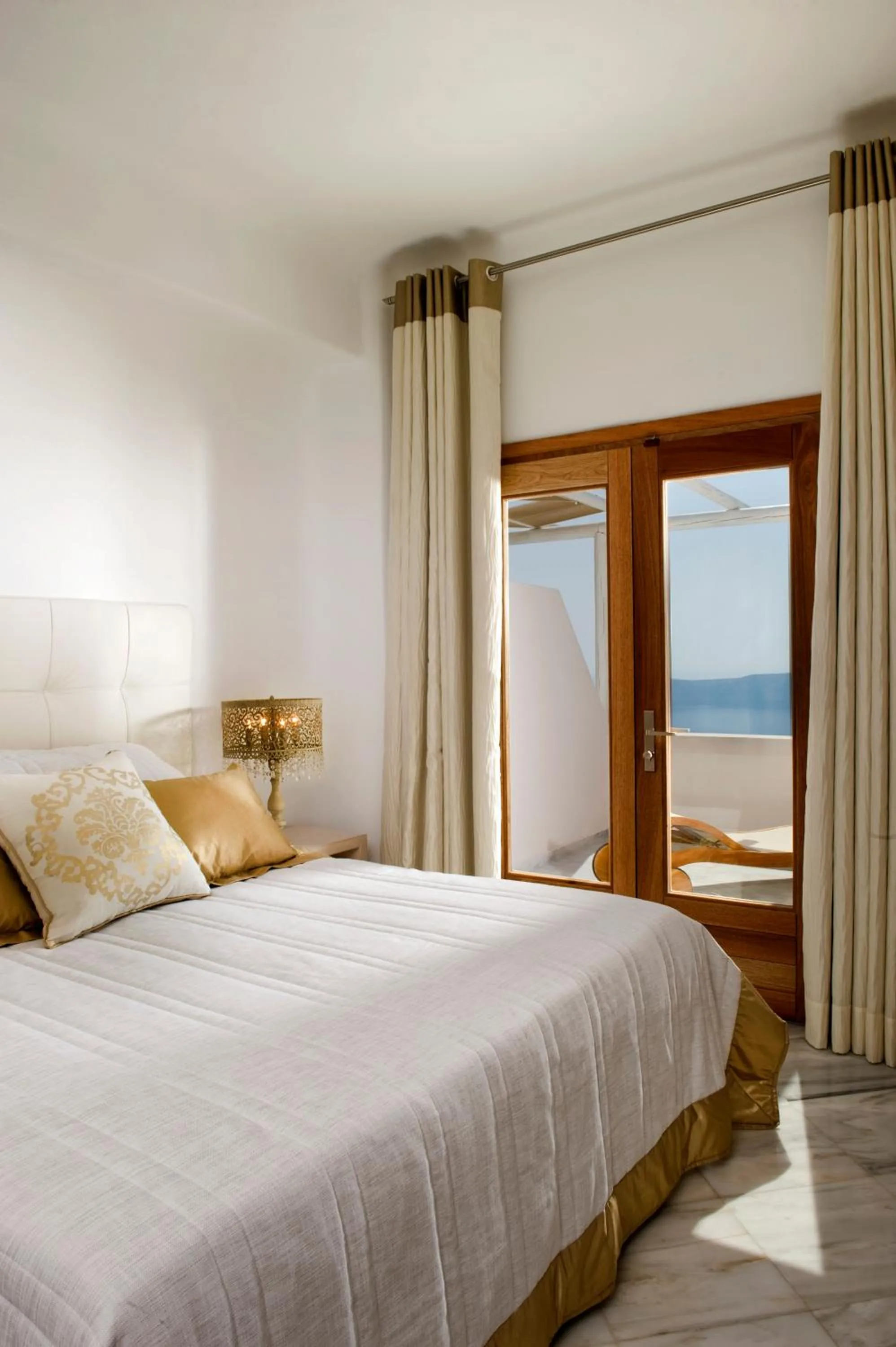 Bed in Gold Suites - Small Luxury Hotels of the World