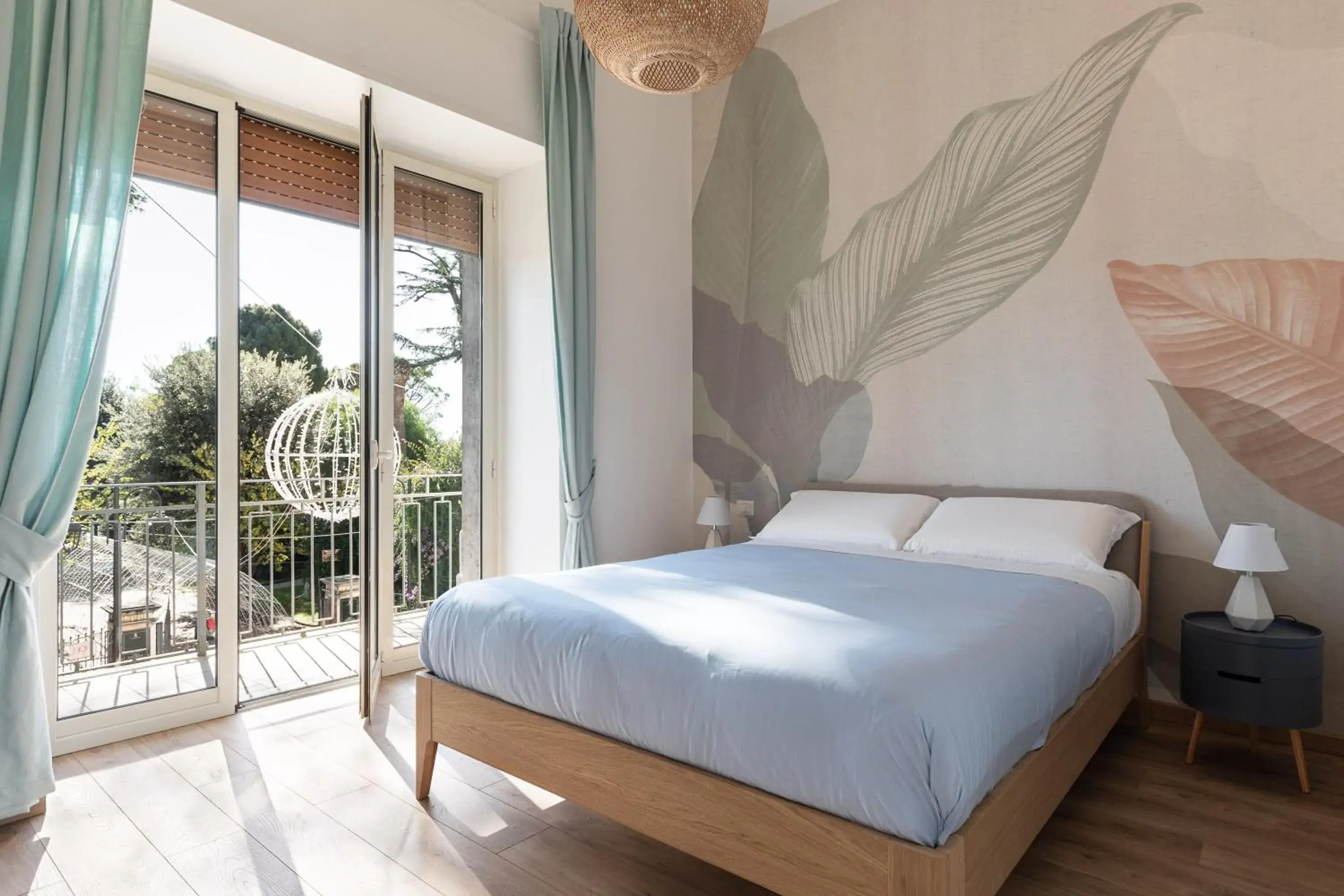 Deluxe Double Room with Balcony - single occupancy in B&B Vitruvio Suites Deluxe Double Room with Balcony - single occupancy in B&B Vitruvio Suites