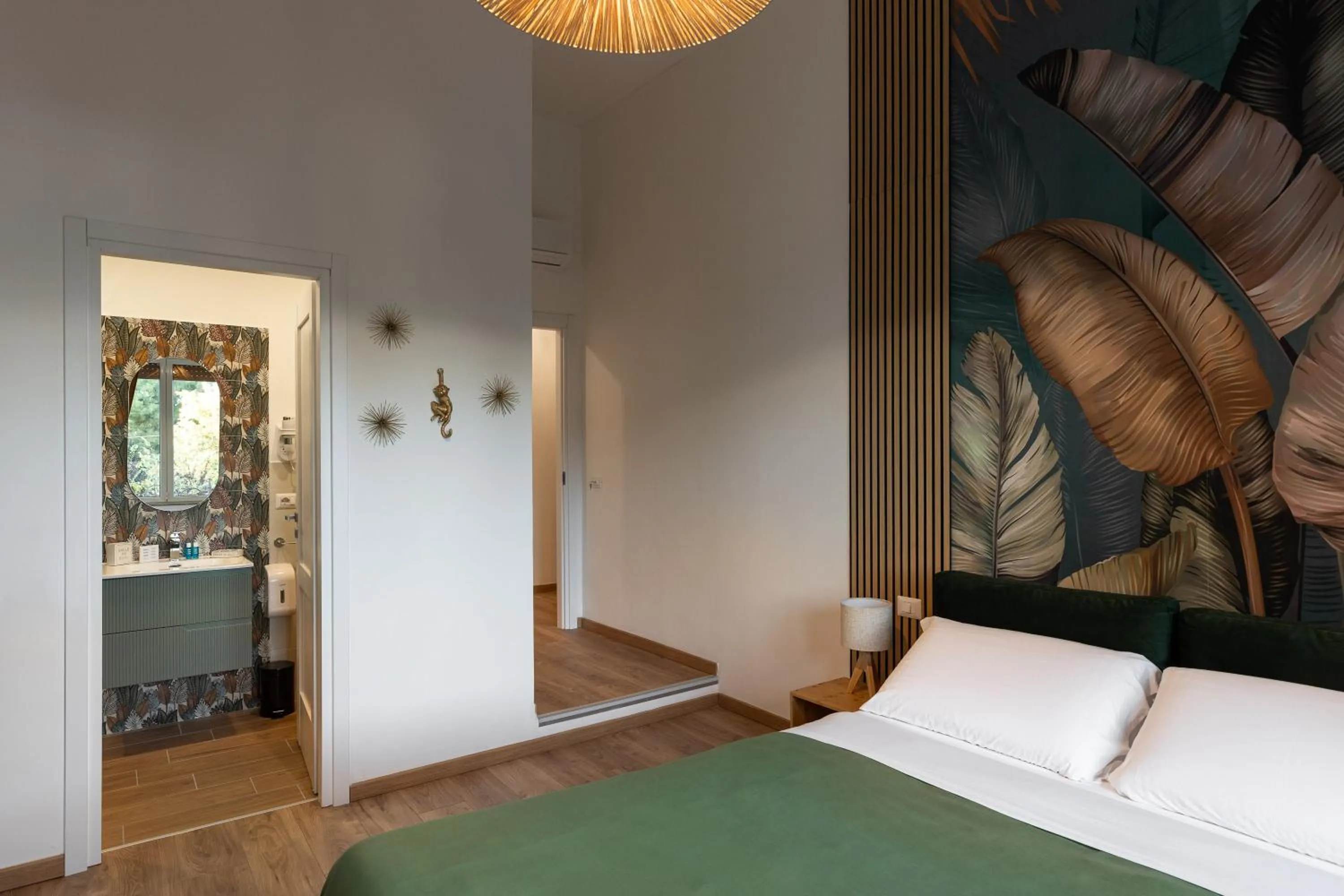 Bed in B&B Vitruvio Suites