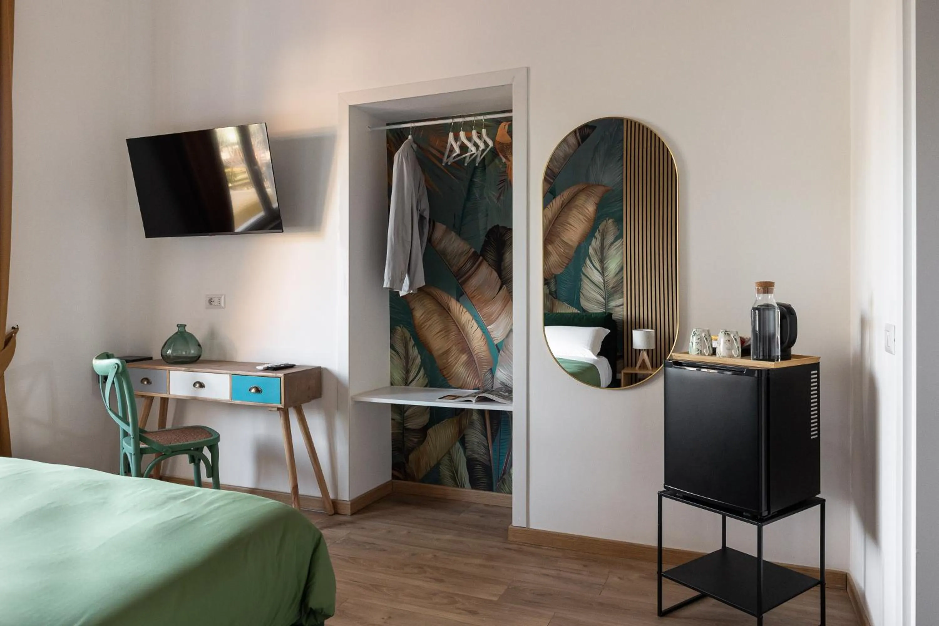 Bed in B&B Vitruvio Suites