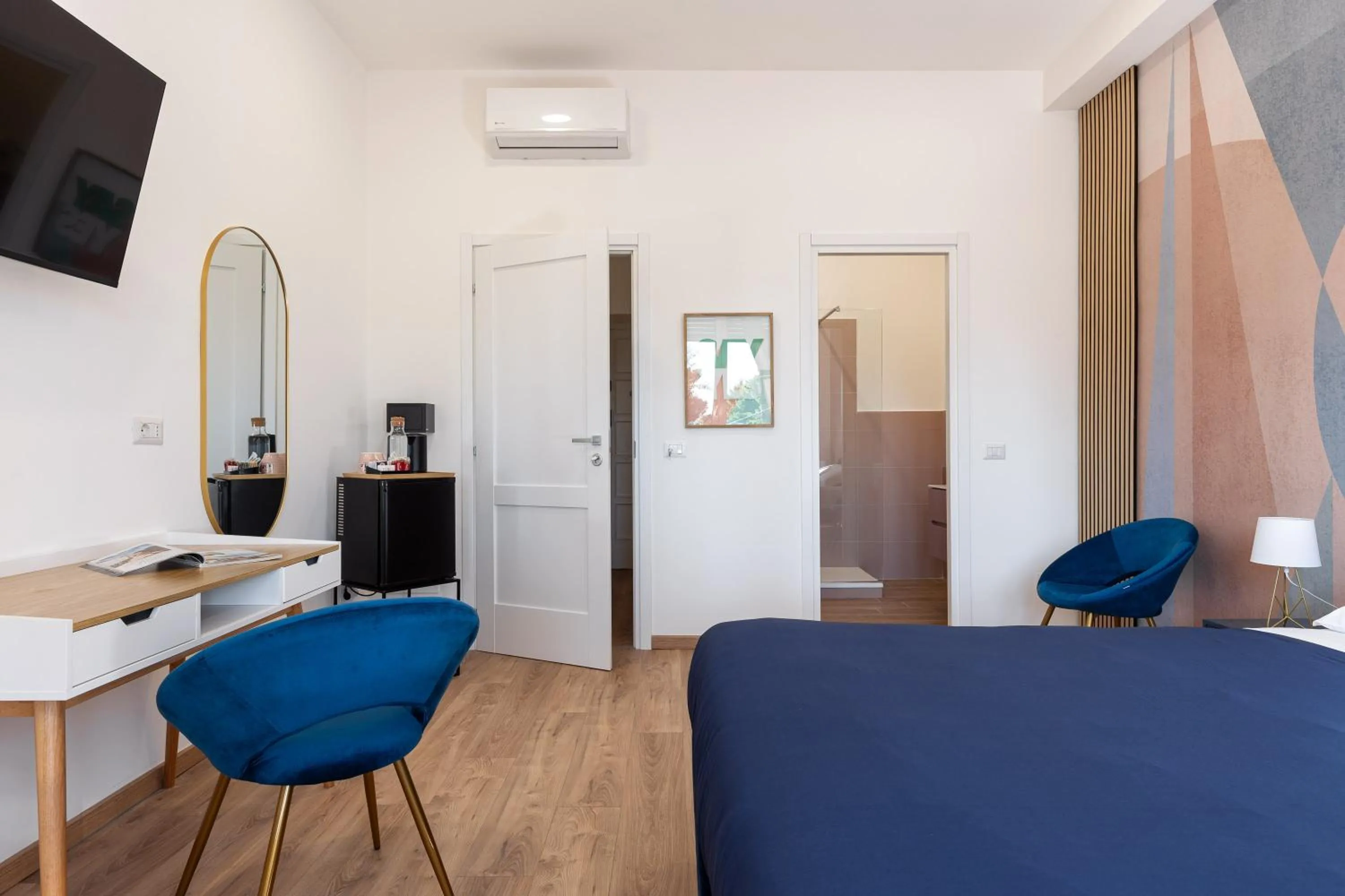 Bed in B&B Vitruvio Suites