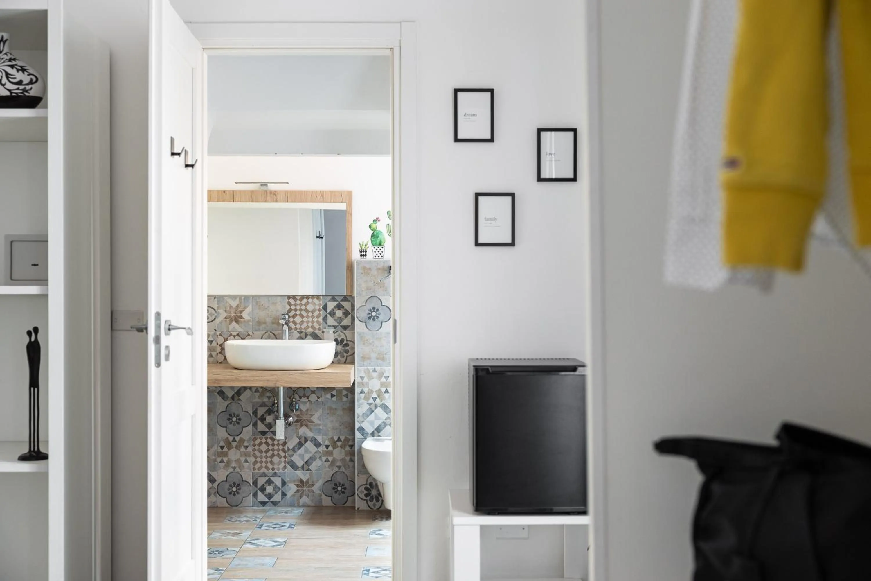 Shower in B&B Vitruvio Suites