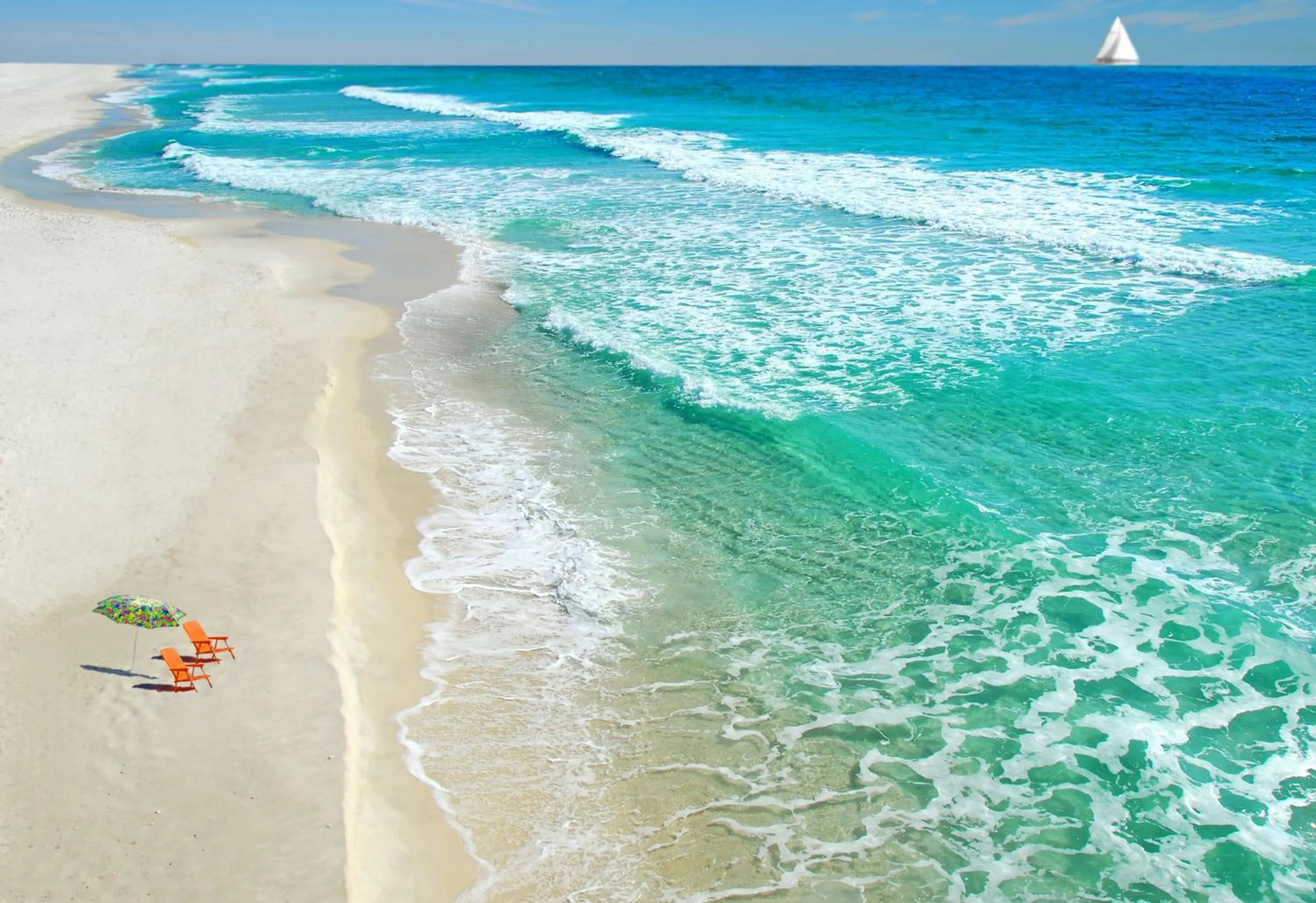 Beach in Barbizon on Ocean Drive Apartments