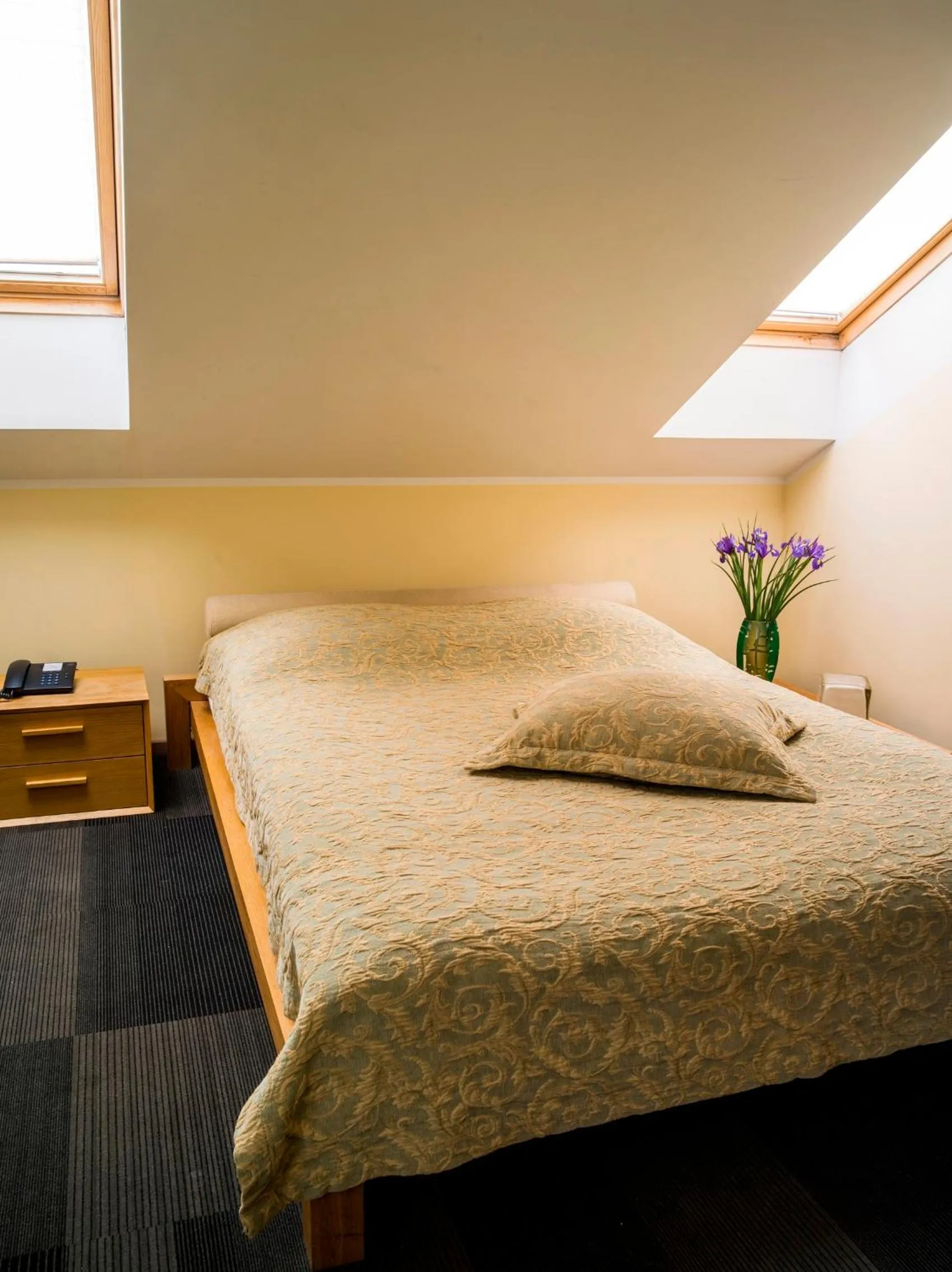 Bed in Elizabete Design Hotel