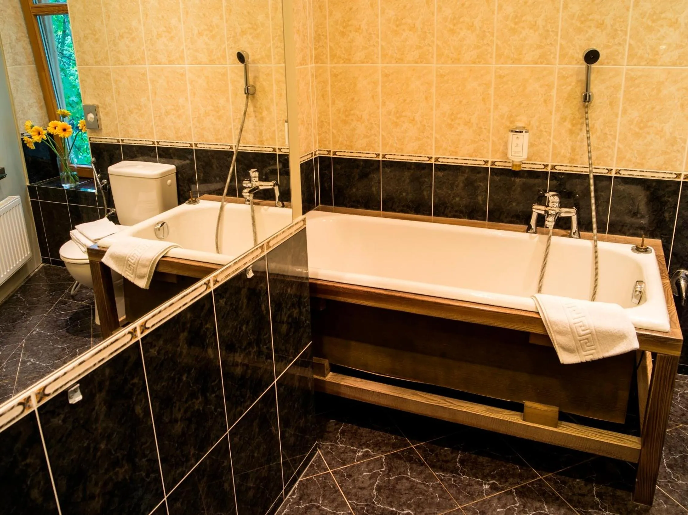 Bathroom in Elizabete Design Hotel