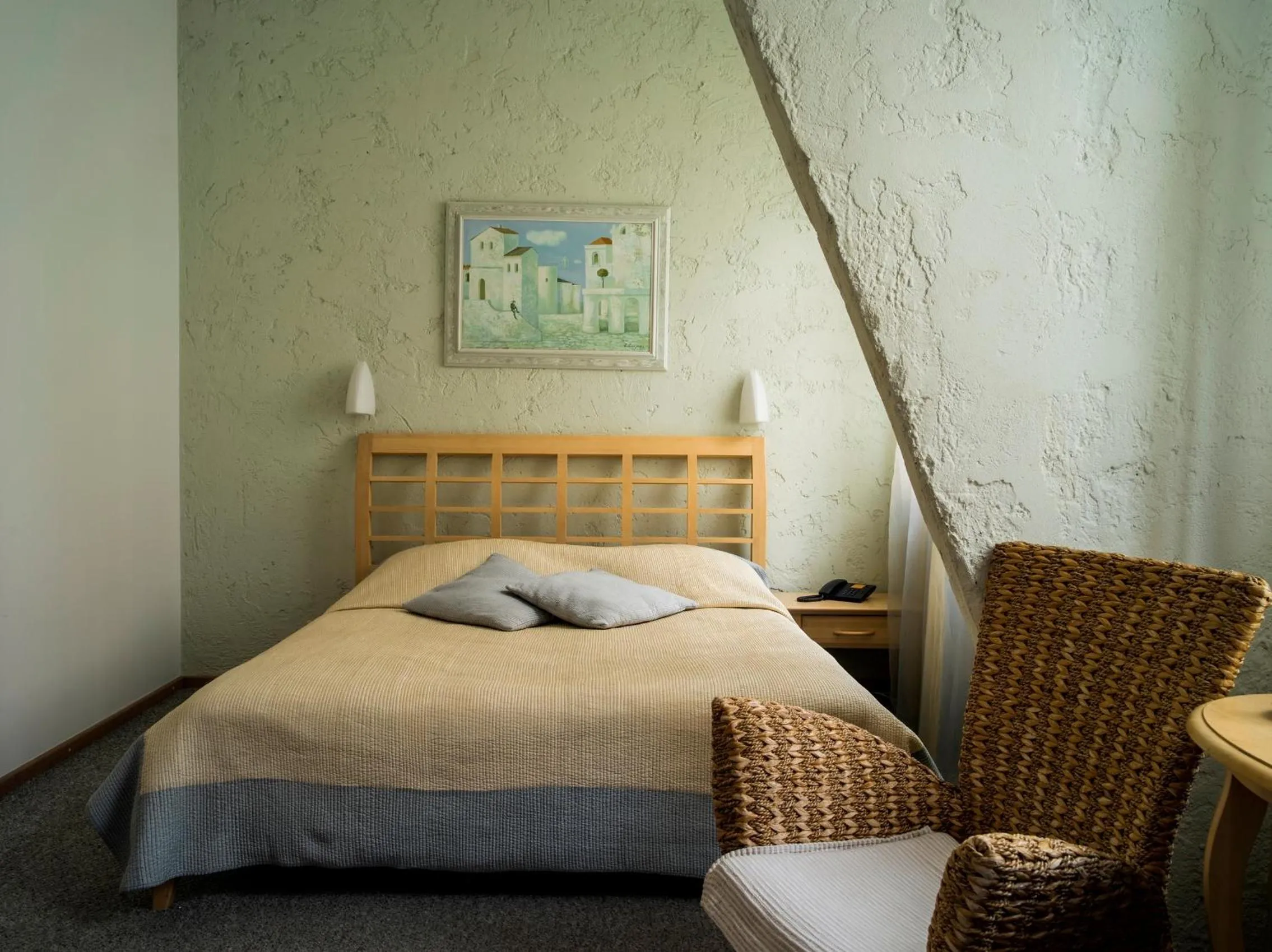 Bed in Elizabete Design Hotel