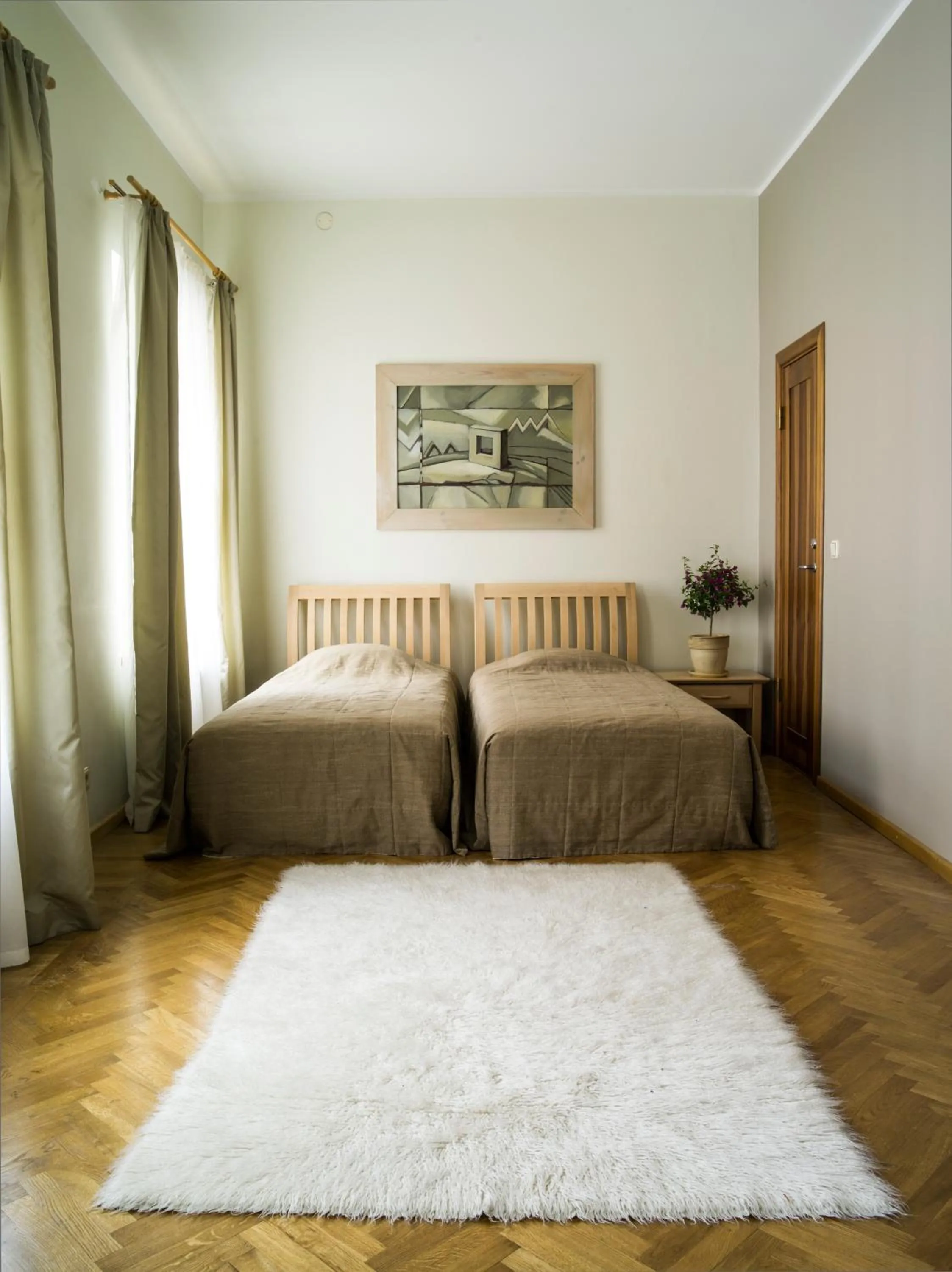 Bed in Elizabete Design Hotel