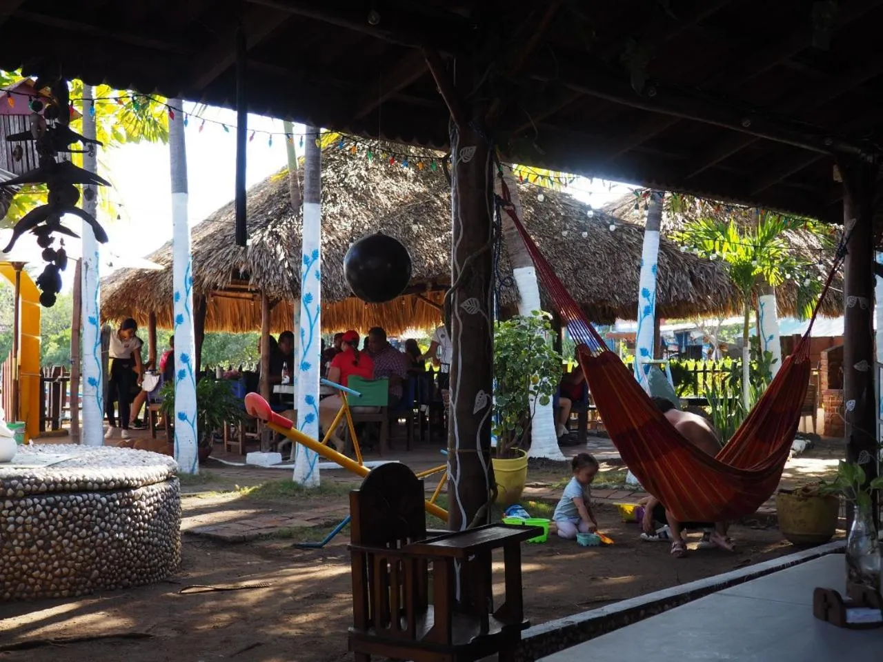 Patio in Hotel Restaurante Spa La Barca de Oro