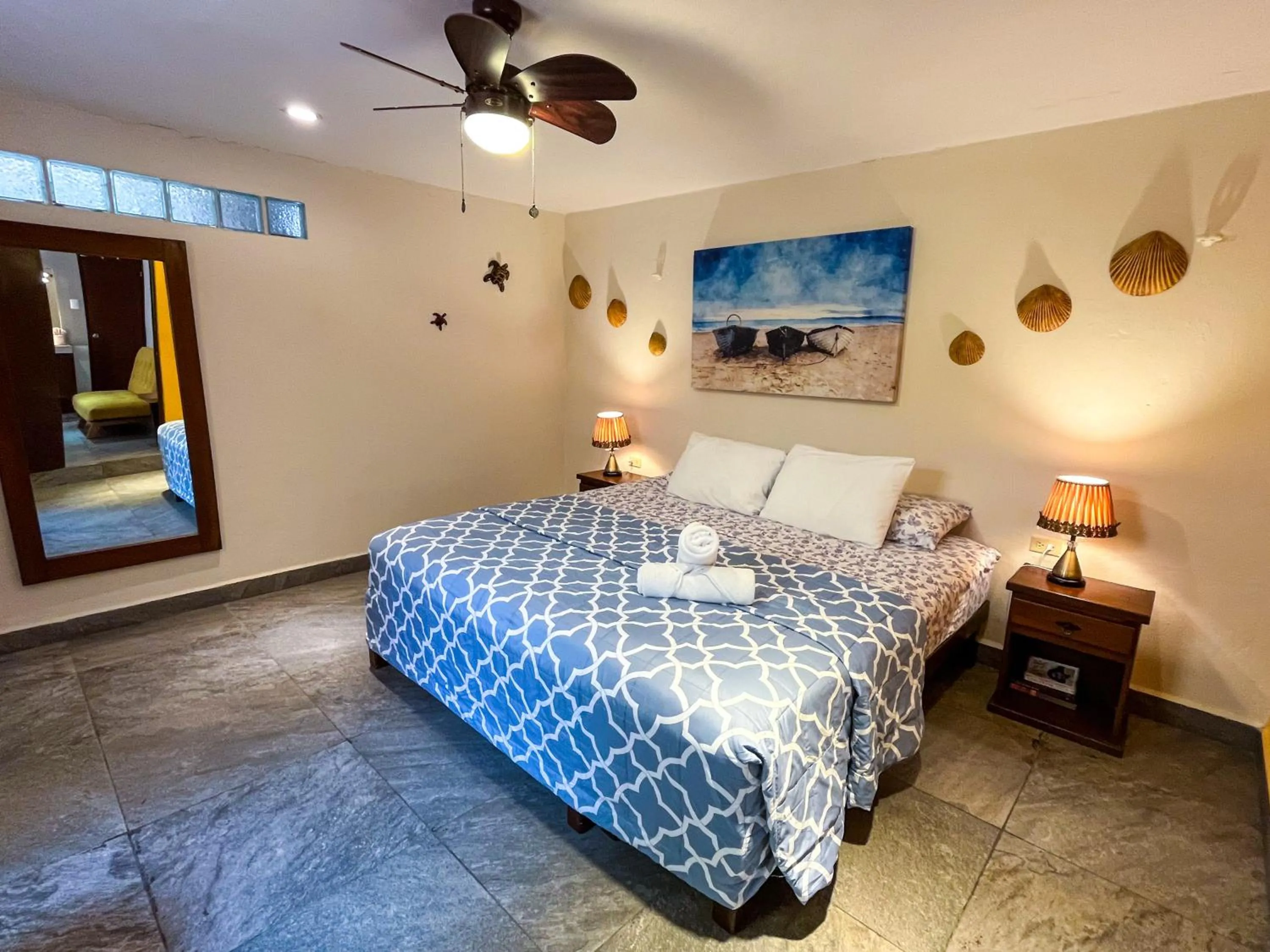 Bed in Cande's Apartments