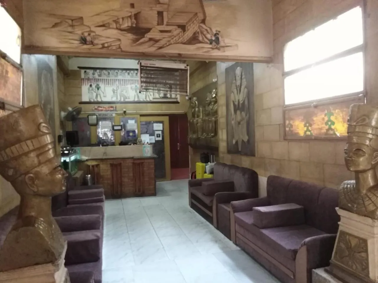 Lobby or reception in New Palace Hotel