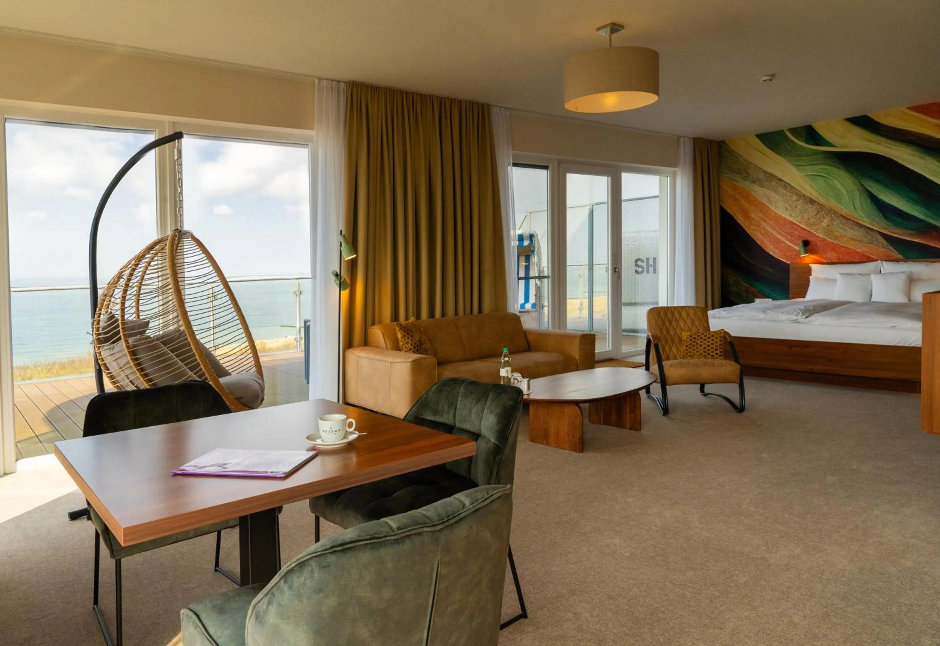 Bed in THE GRAND Ahrenshoop