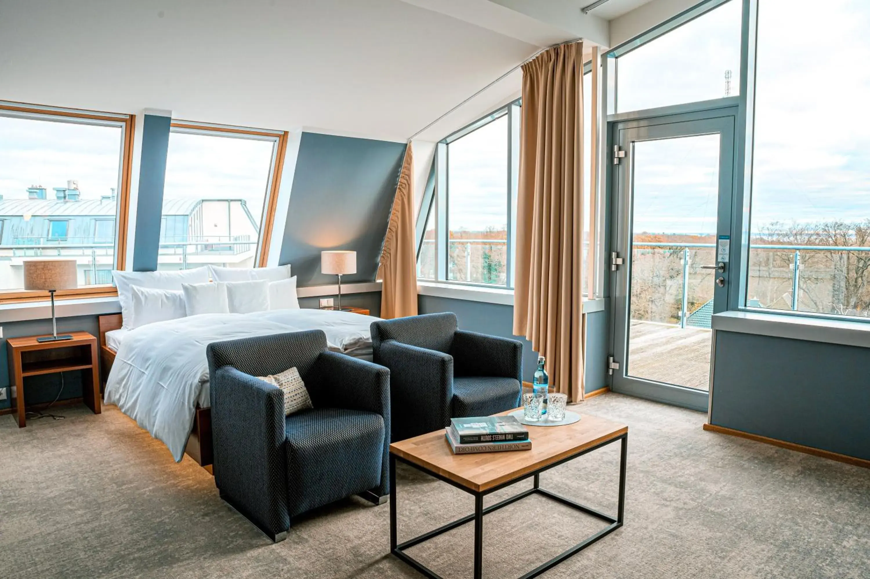 Double Room with Terrace - single occupancy in THE GRAND Ahrenshoop Double Room with Terrace - single occupancy in THE GRAND Ahrenshoop