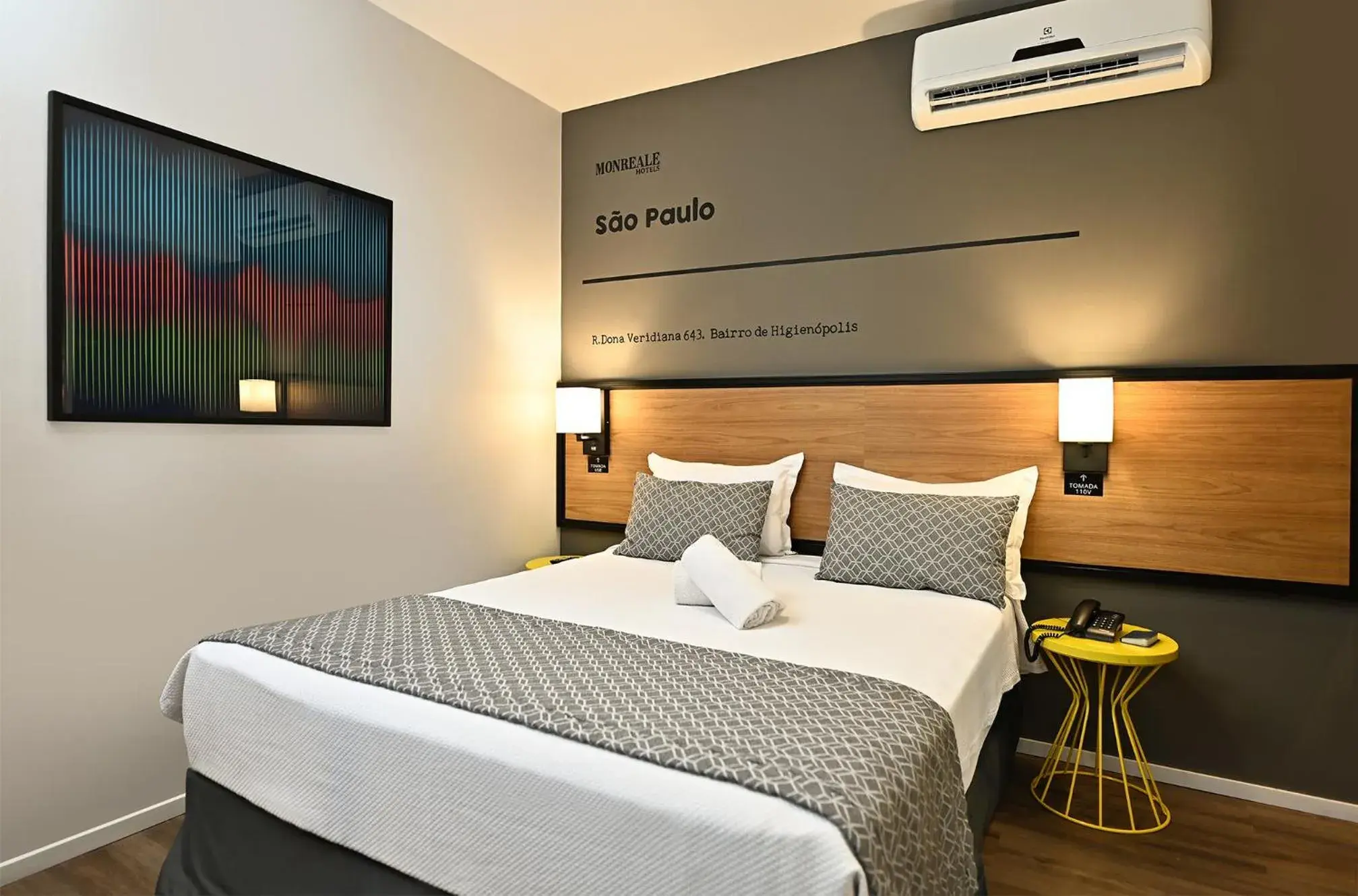 Standard Double Room in Monreale Lifestyle Higienópolis São Paulo Standard Double Room in Monreale Lifestyle Higienópolis São Paulo