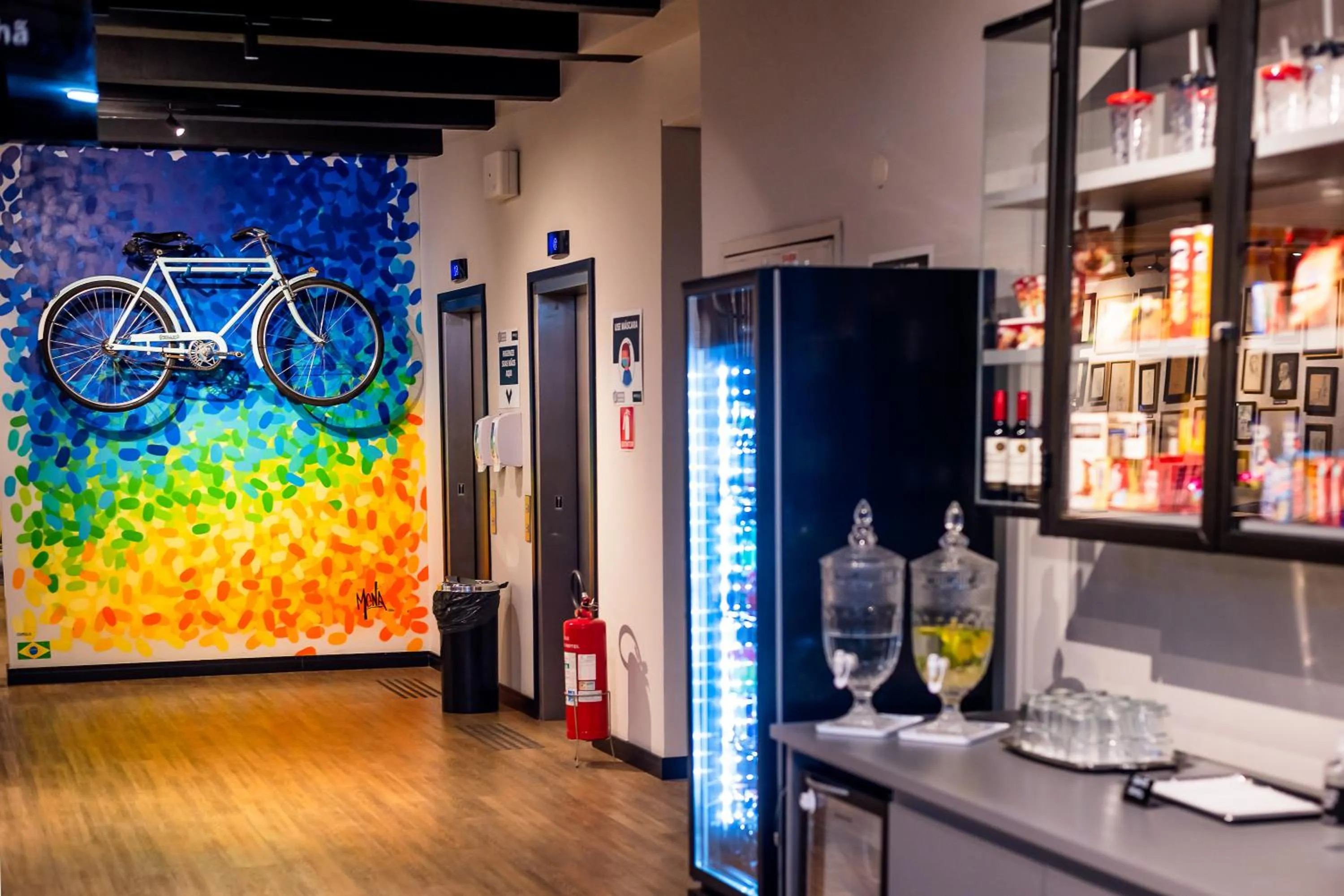 Lobby or reception in Monreale Lifestyle Higienópolis São Paulo