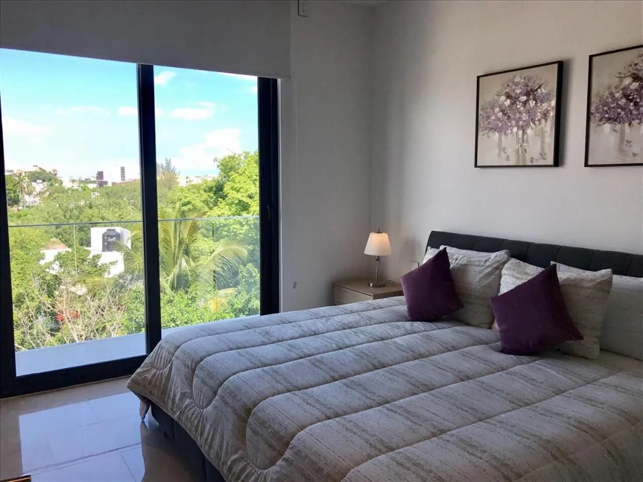 Bed in Menesse 32 - Penthouse Con Alberca Privada Vista Al Mar By Hola