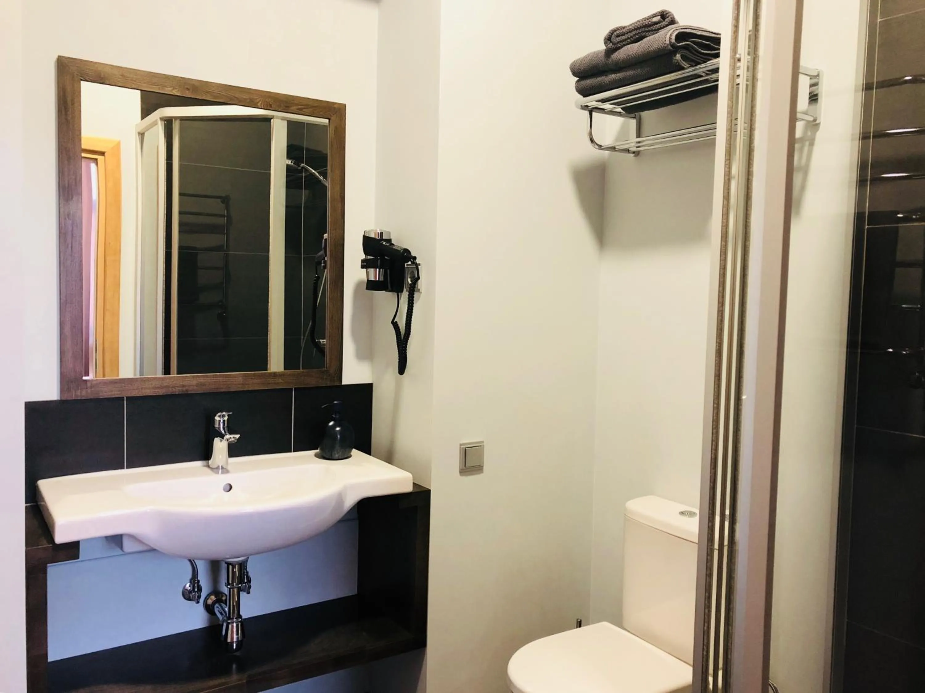 Bathroom in Hotel Kolumbs