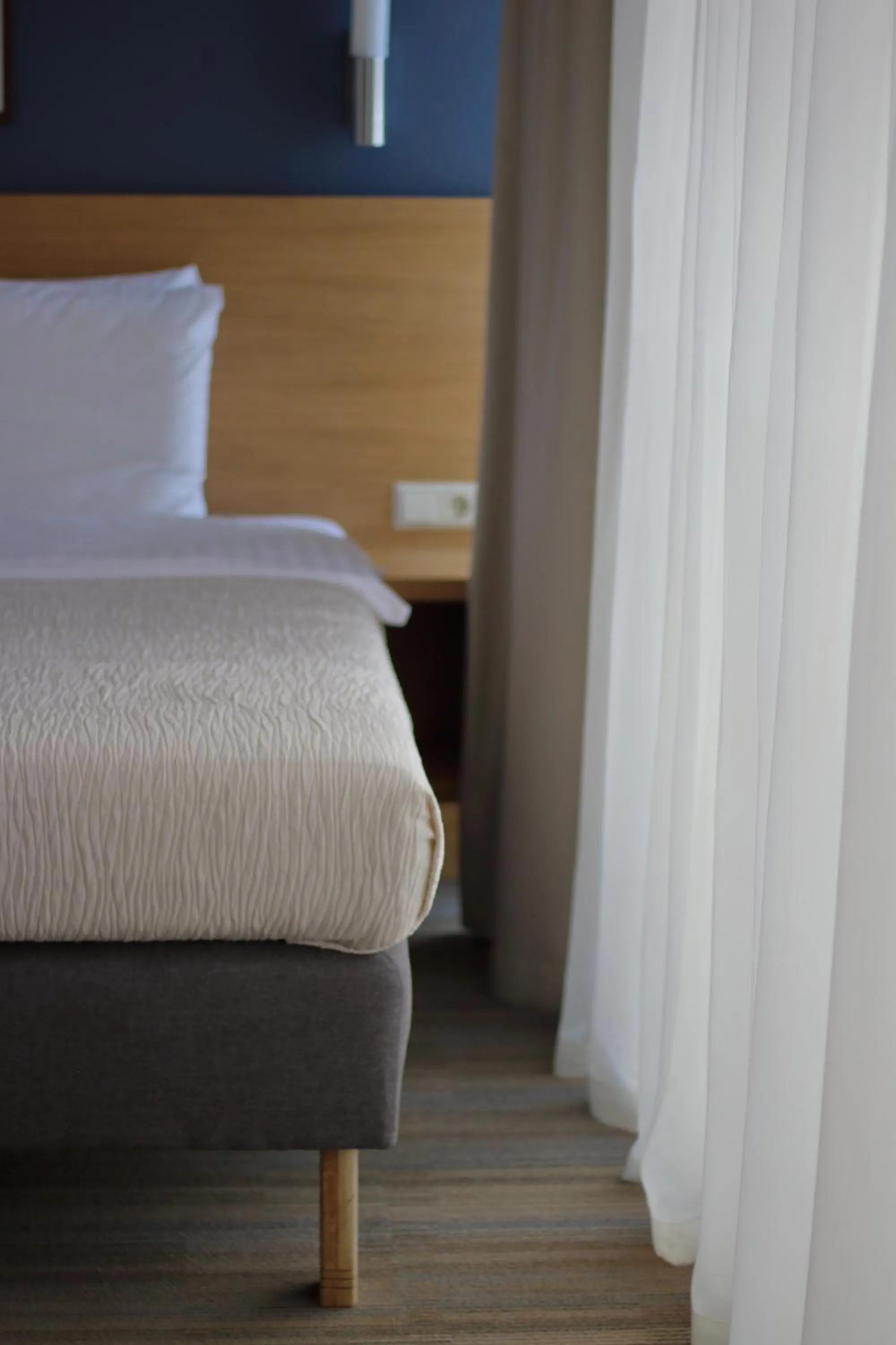 Bed in Hotel Kolumbs