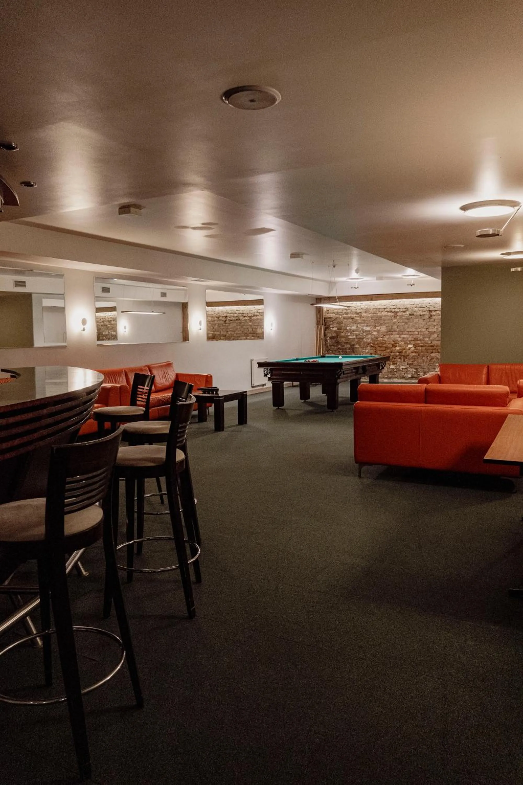 Billiard in Hotel Kolumbs