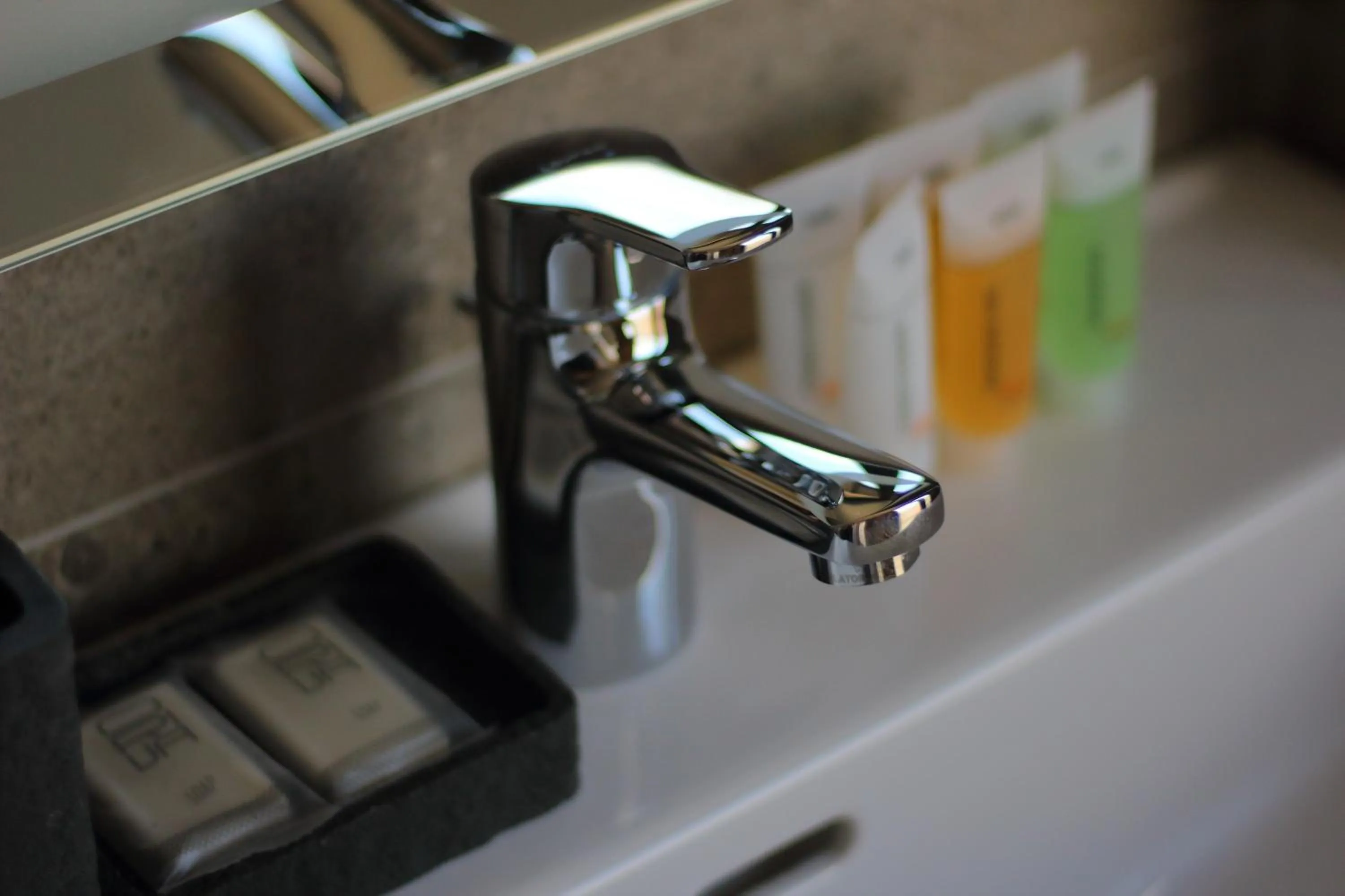 Bathroom in Hotel Kolumbs