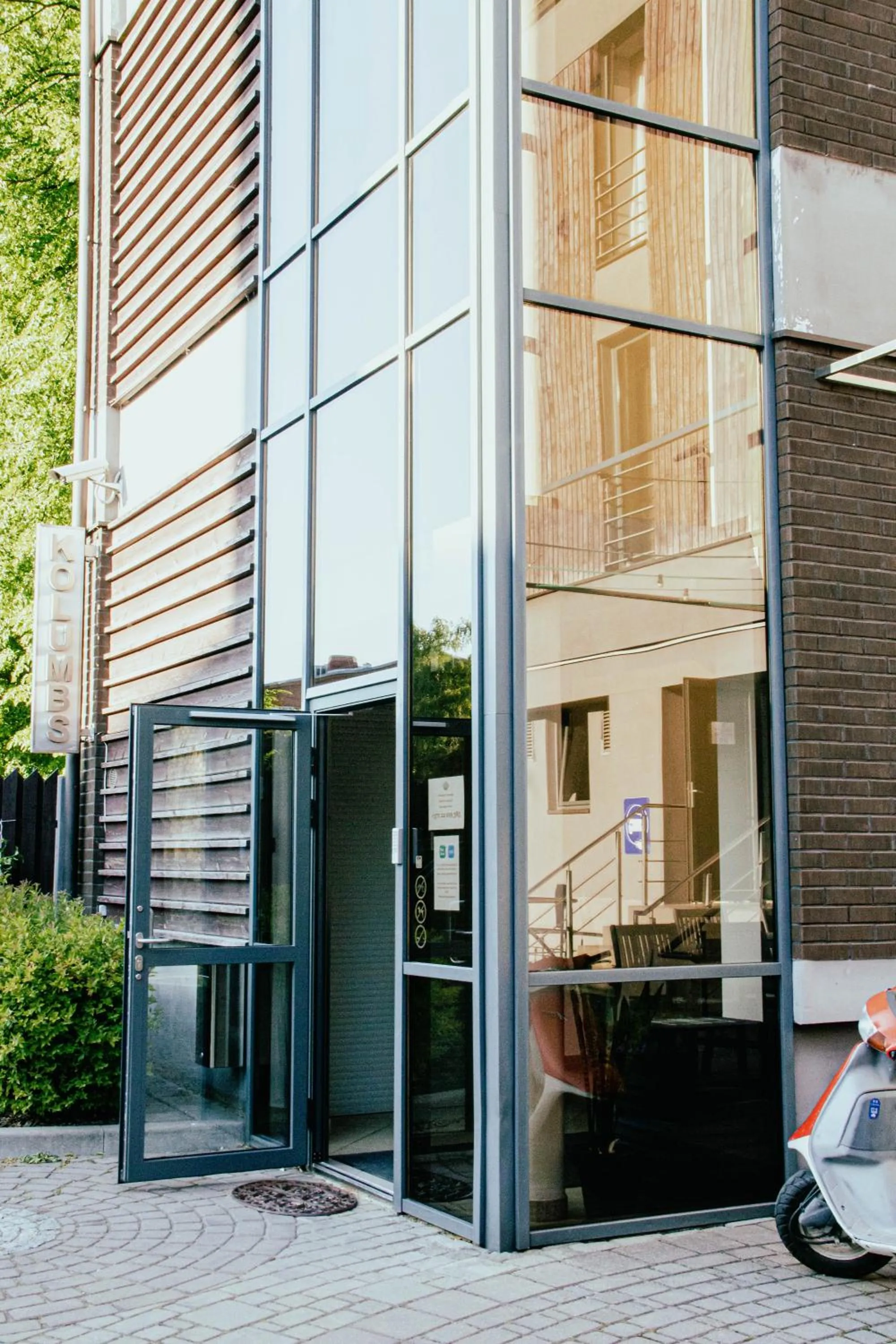 Facade/entrance in Hotel Kolumbs