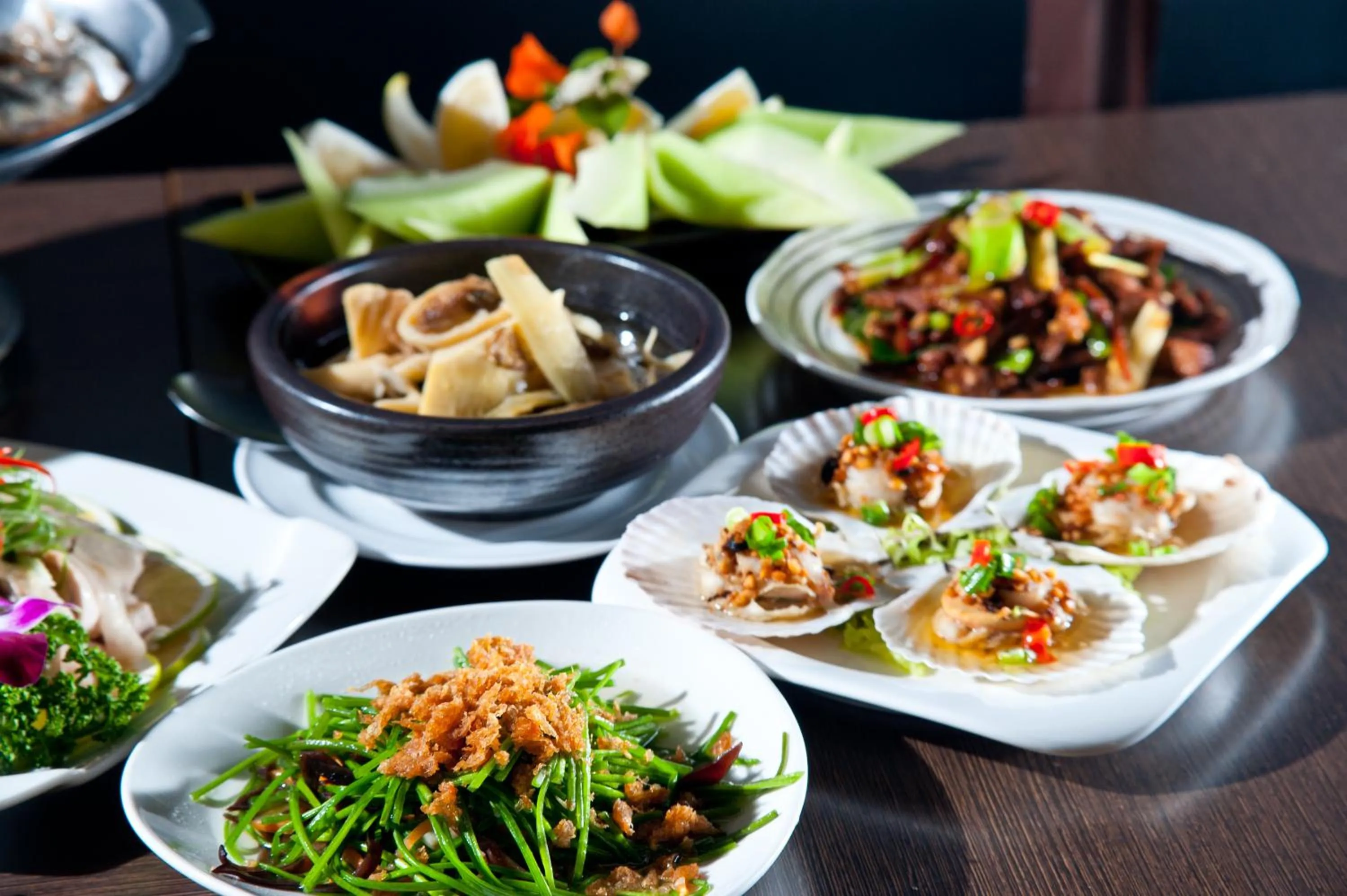 Food in Hu Shan Hot Spring Hotel