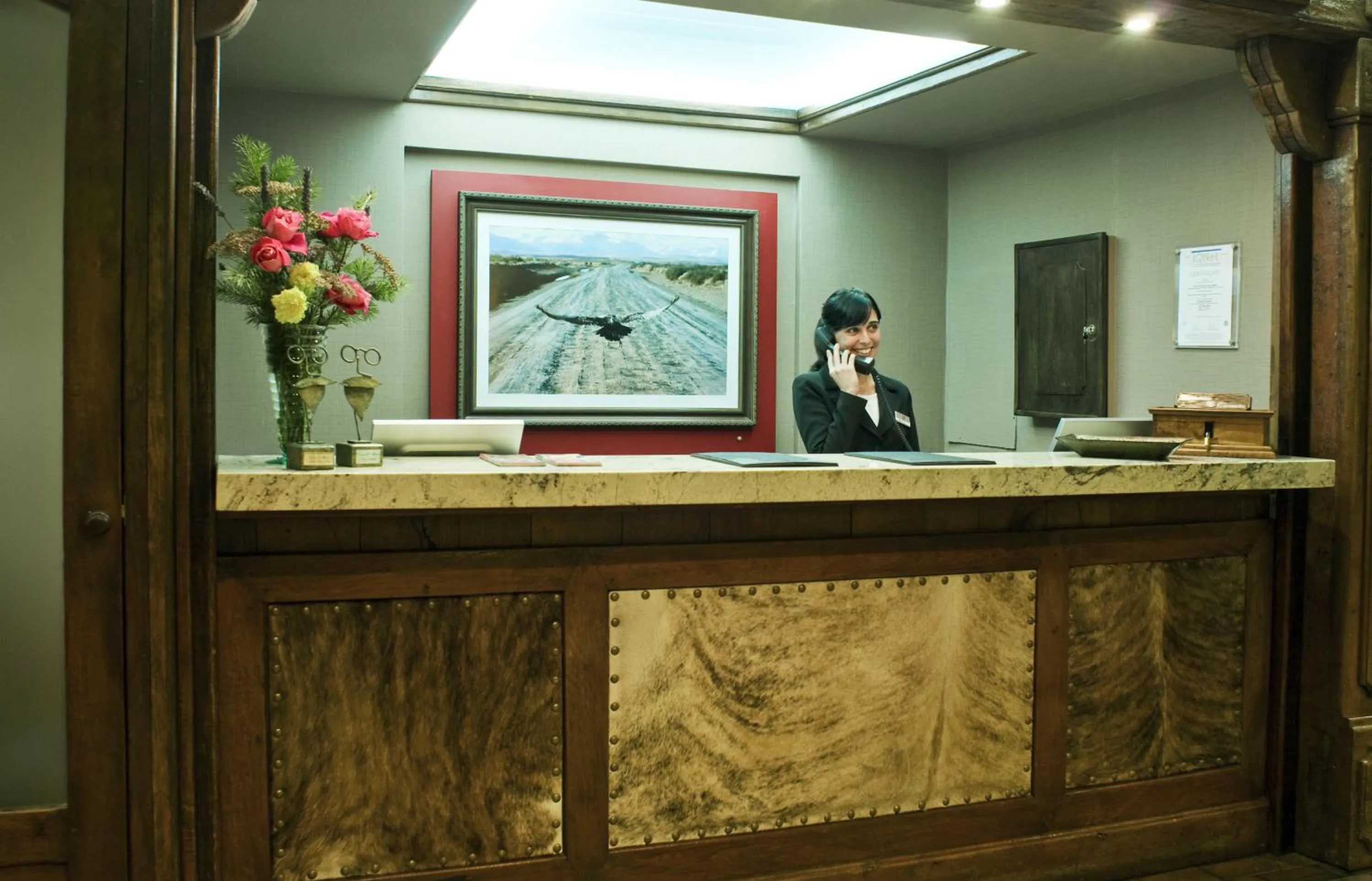 Lobby or reception in Hotel Posada Los Alamos