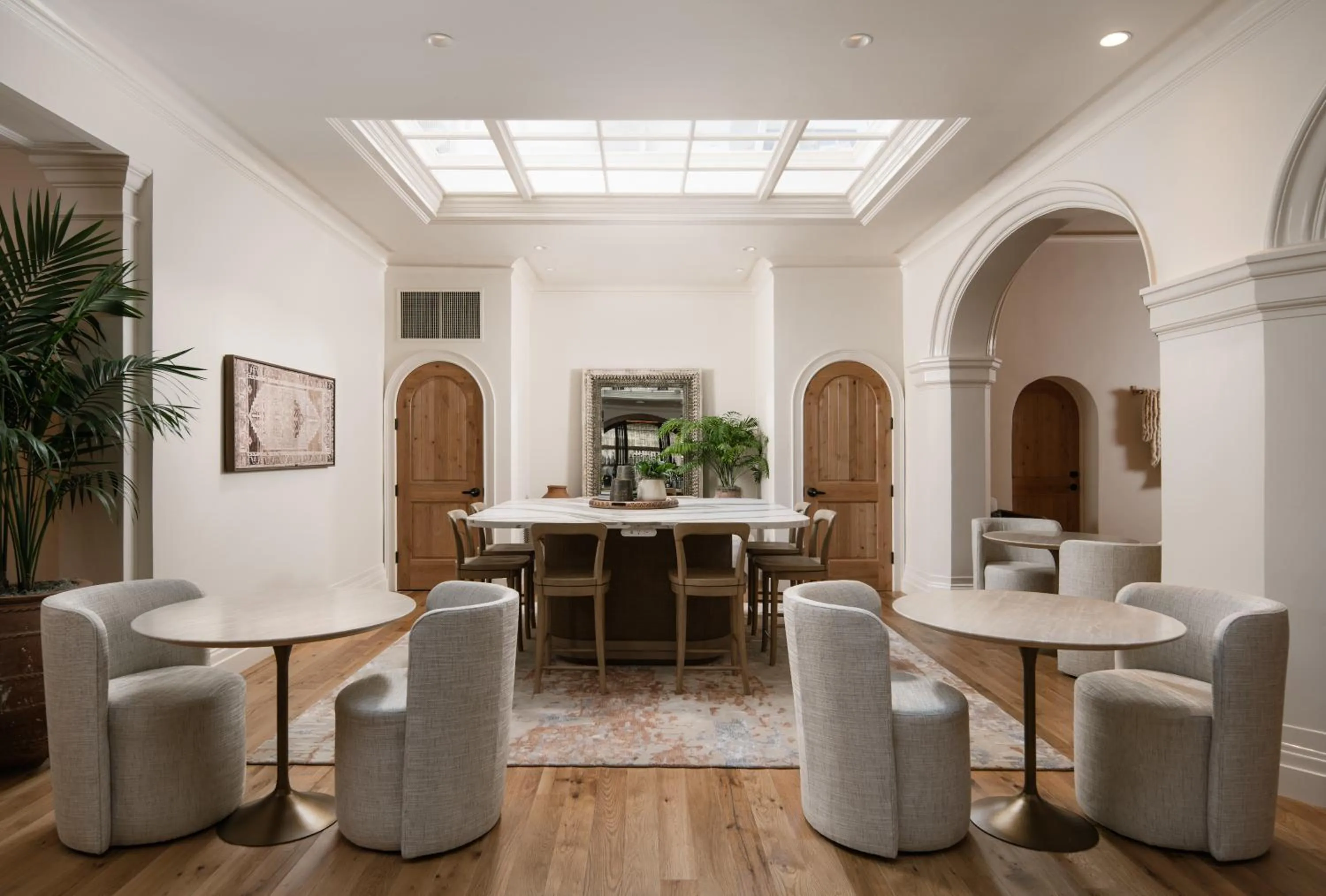 Lobby or reception in Hotel Santa Barbara