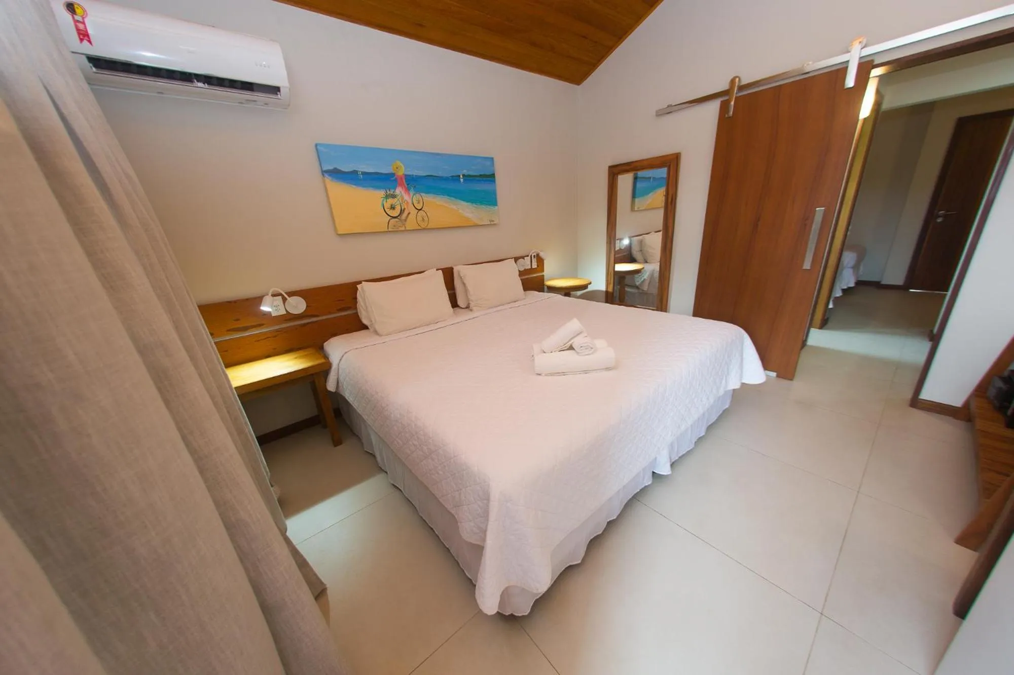 Bed in Hotel La Forêt & Beach Lounge