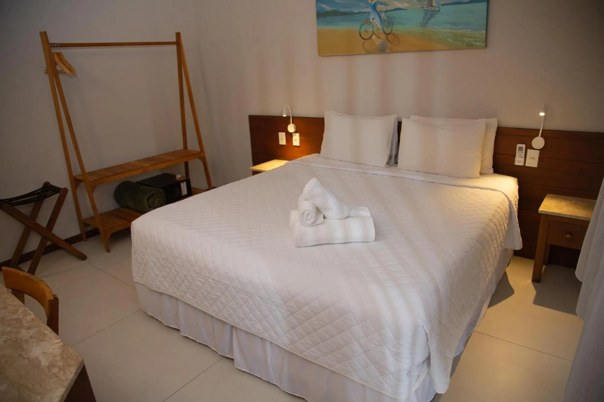 Bed in Hotel La Forêt & Beach Lounge