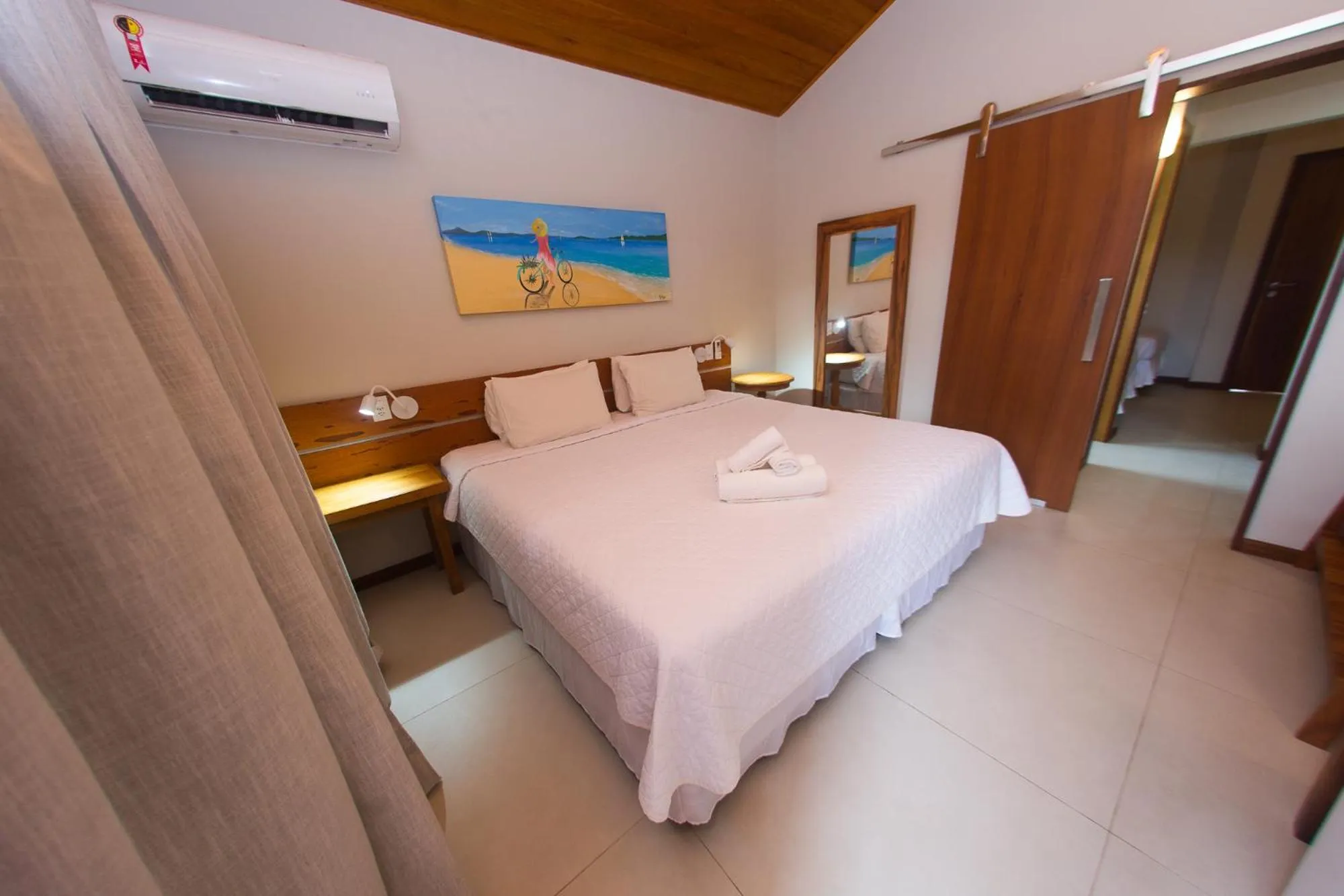 Bed in Hotel La Forêt & Beach Lounge