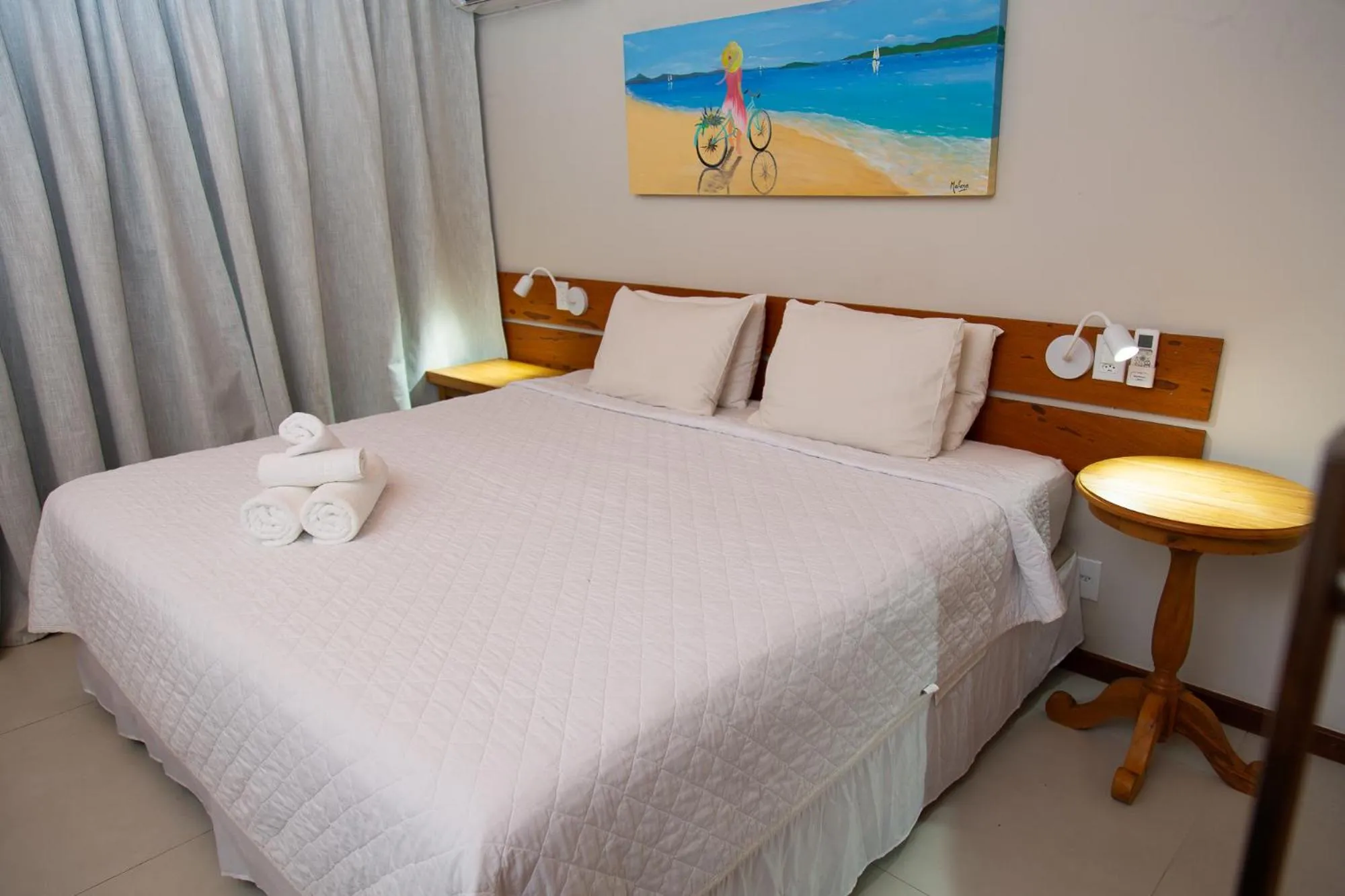 Bed in Hotel La Forêt & Beach Lounge