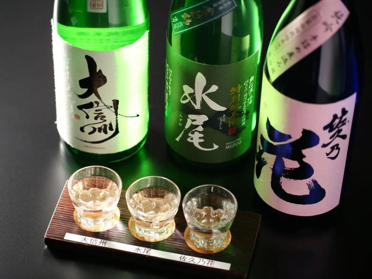 Alcoholic drinks in Club Wyndham Chikumakan Nagano