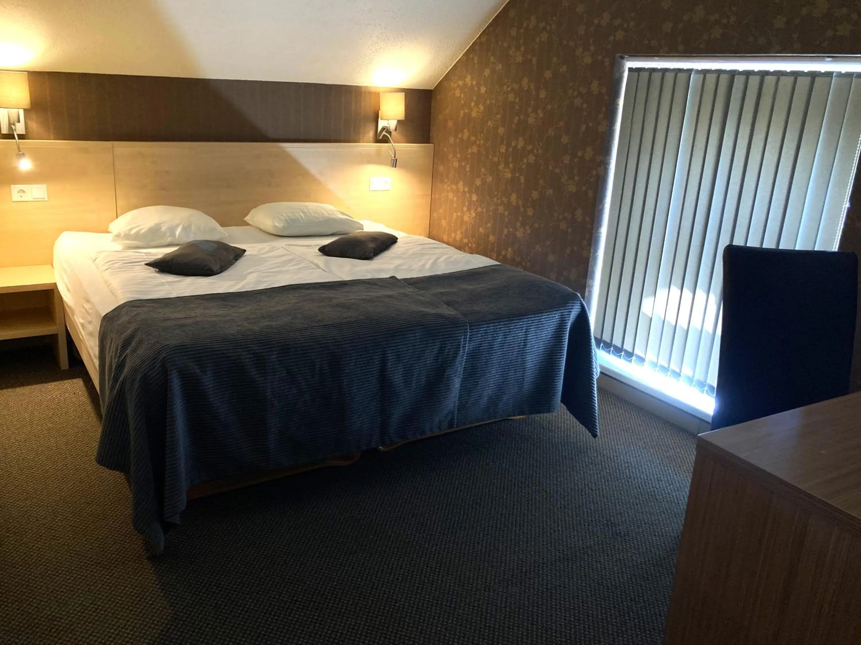 Bedroom, Bed in Hotel Sigulda