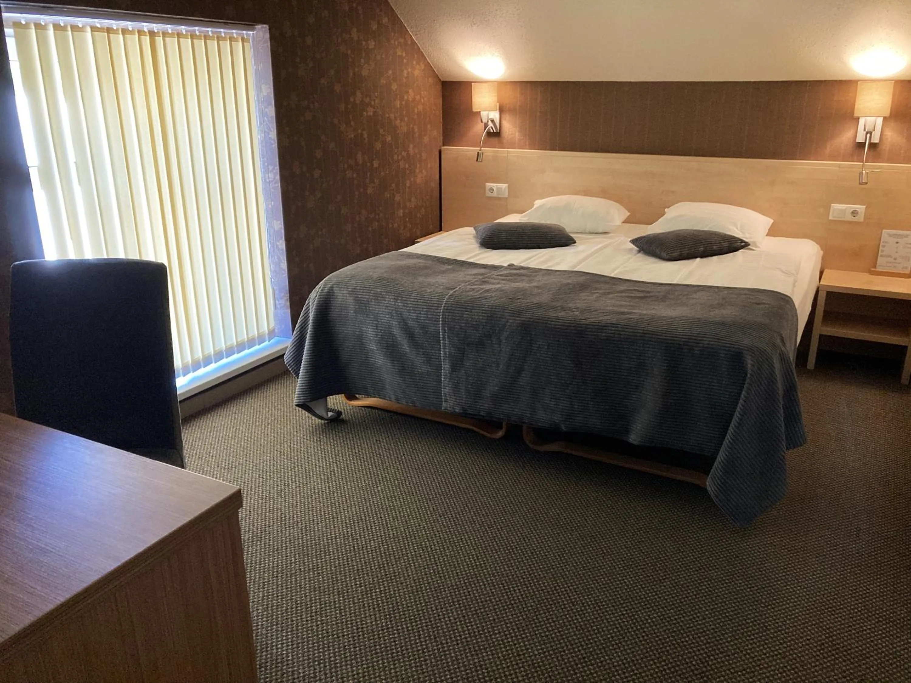 Bedroom, Bed in Hotel Sigulda