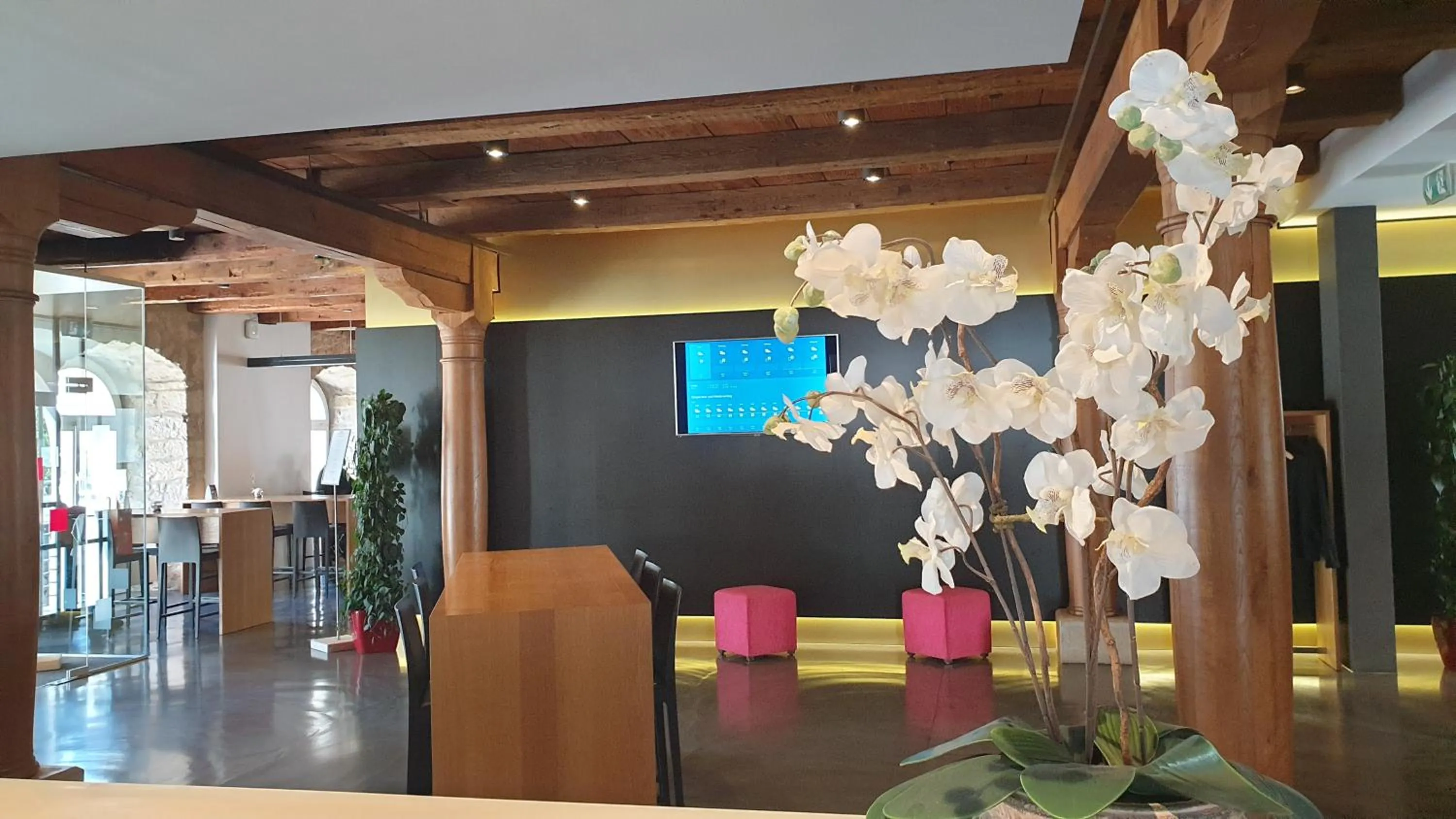 Lobby or reception in Hotel Balsthal