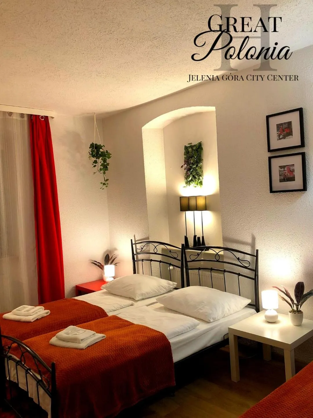 Bed in Great Polonia Jelenia Góra City Center