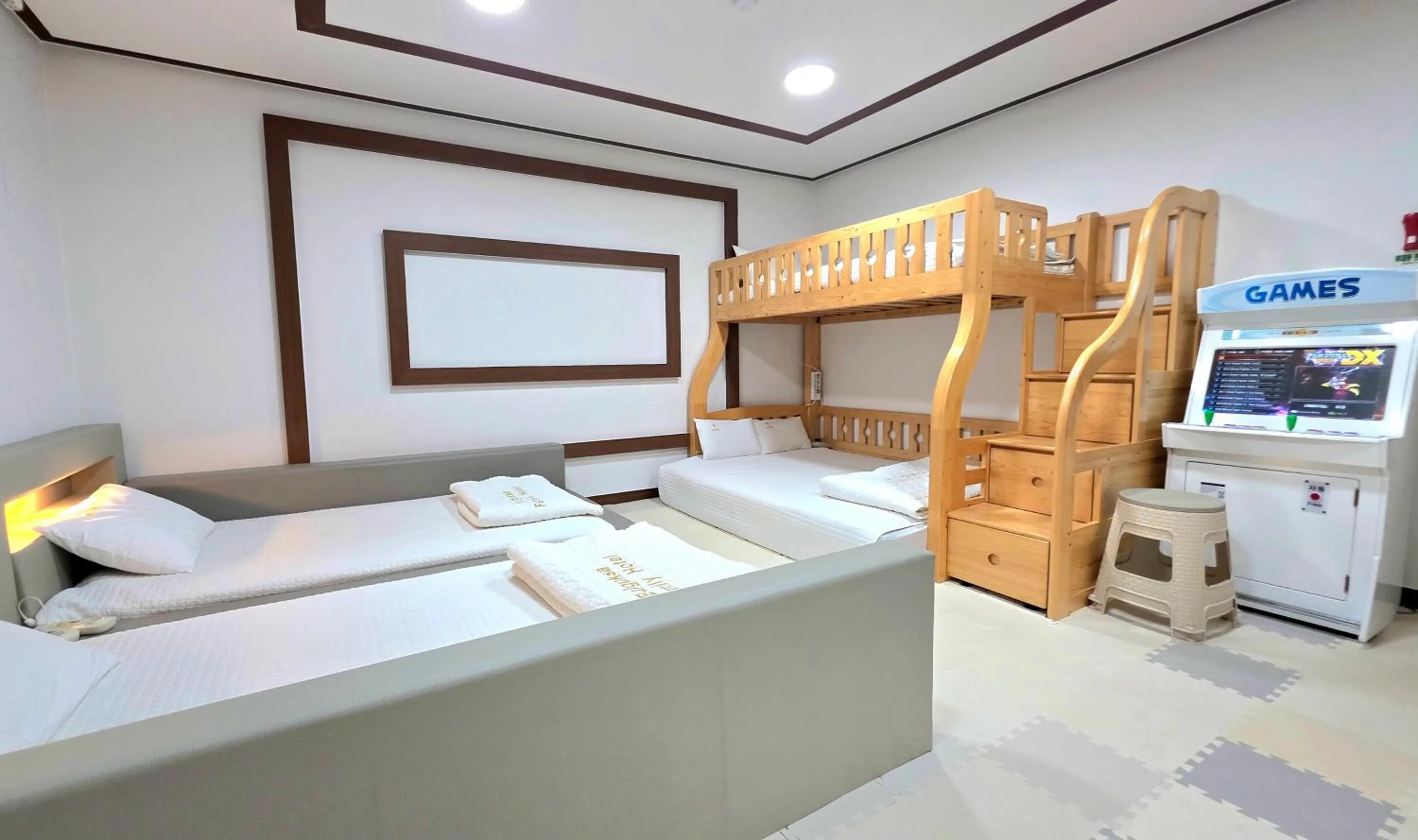 Bed in Kids & Family Hotel