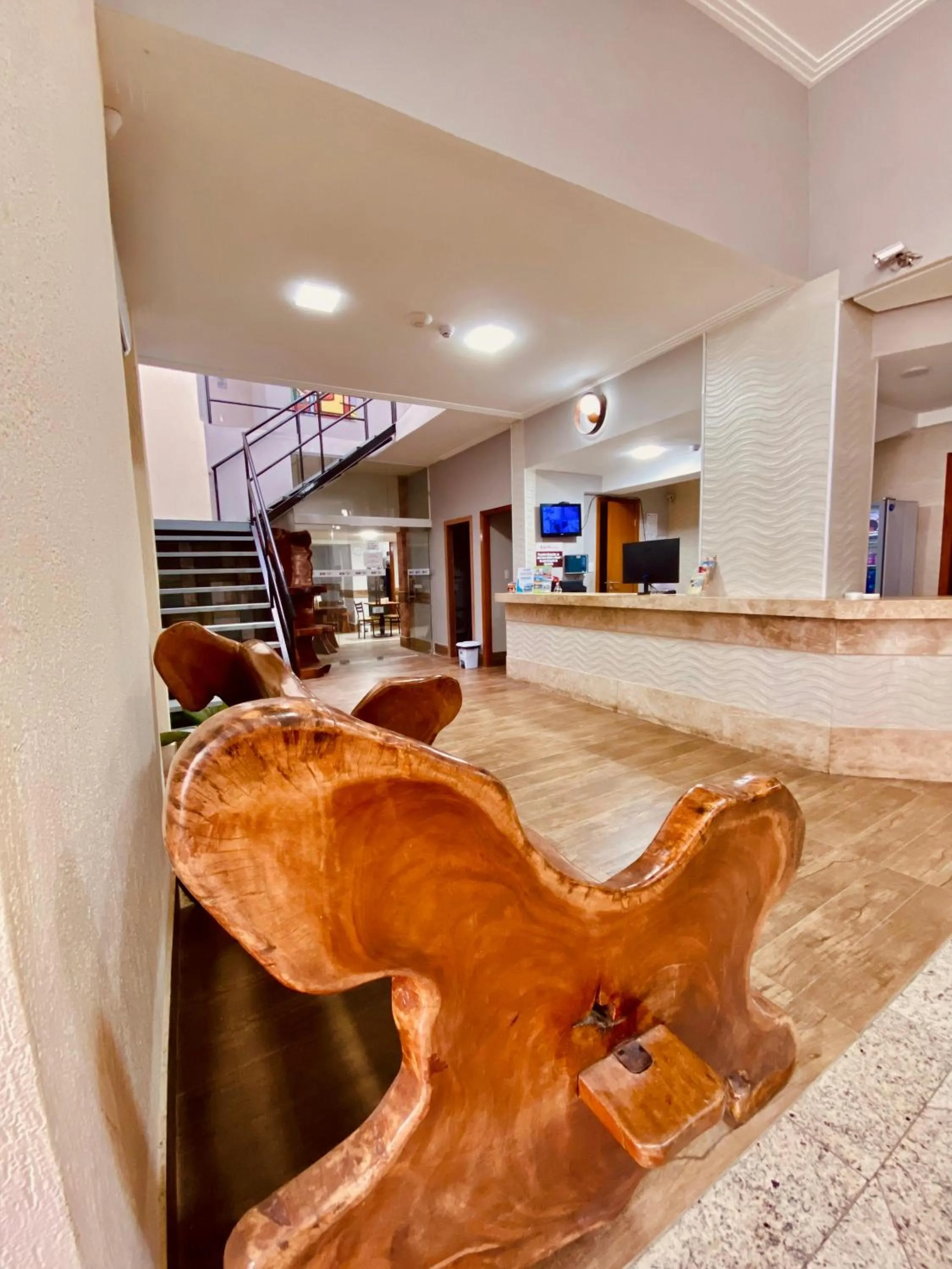 Lobby or reception in Hotel Porto Salvador