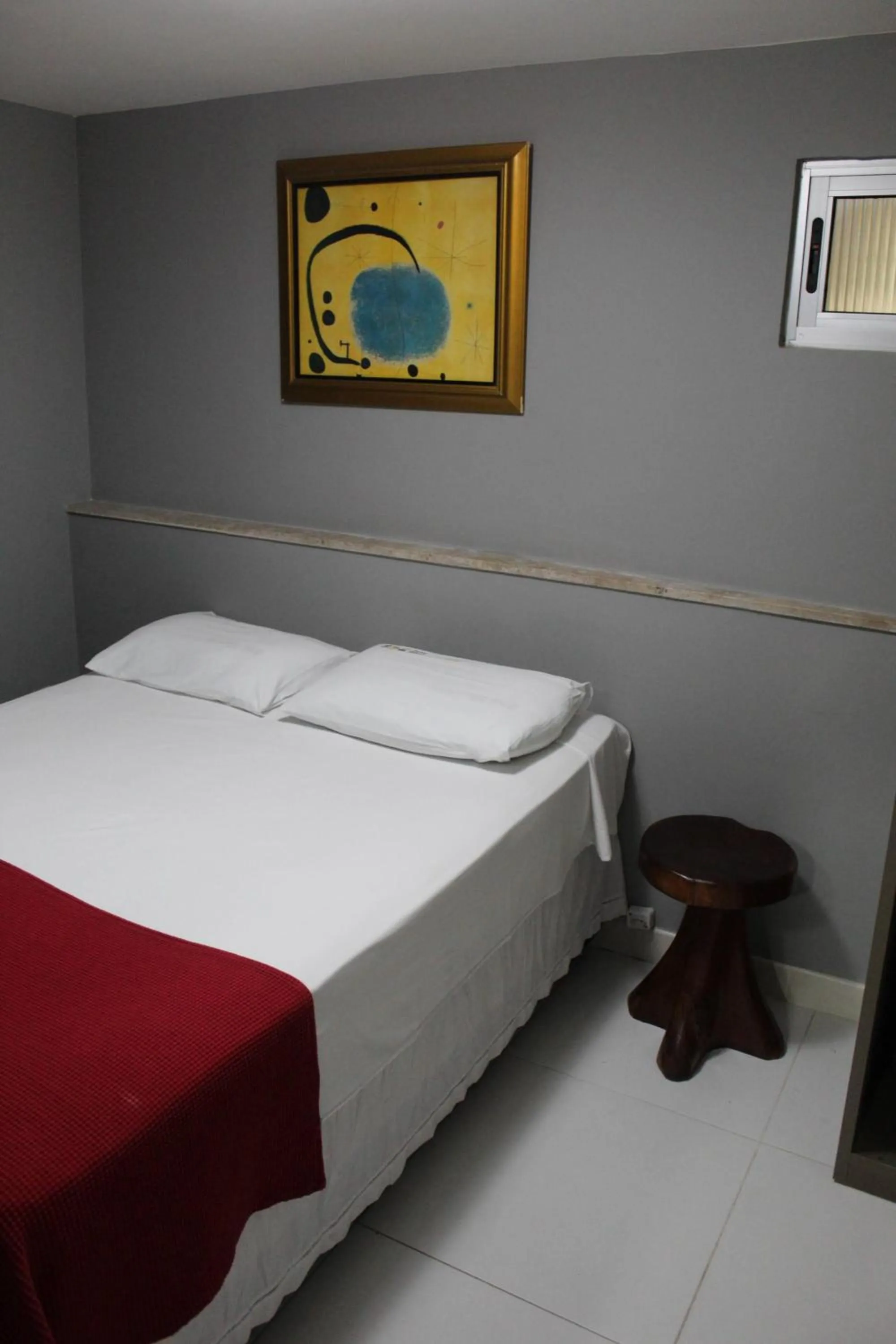 Bed in Hotel Porto Salvador