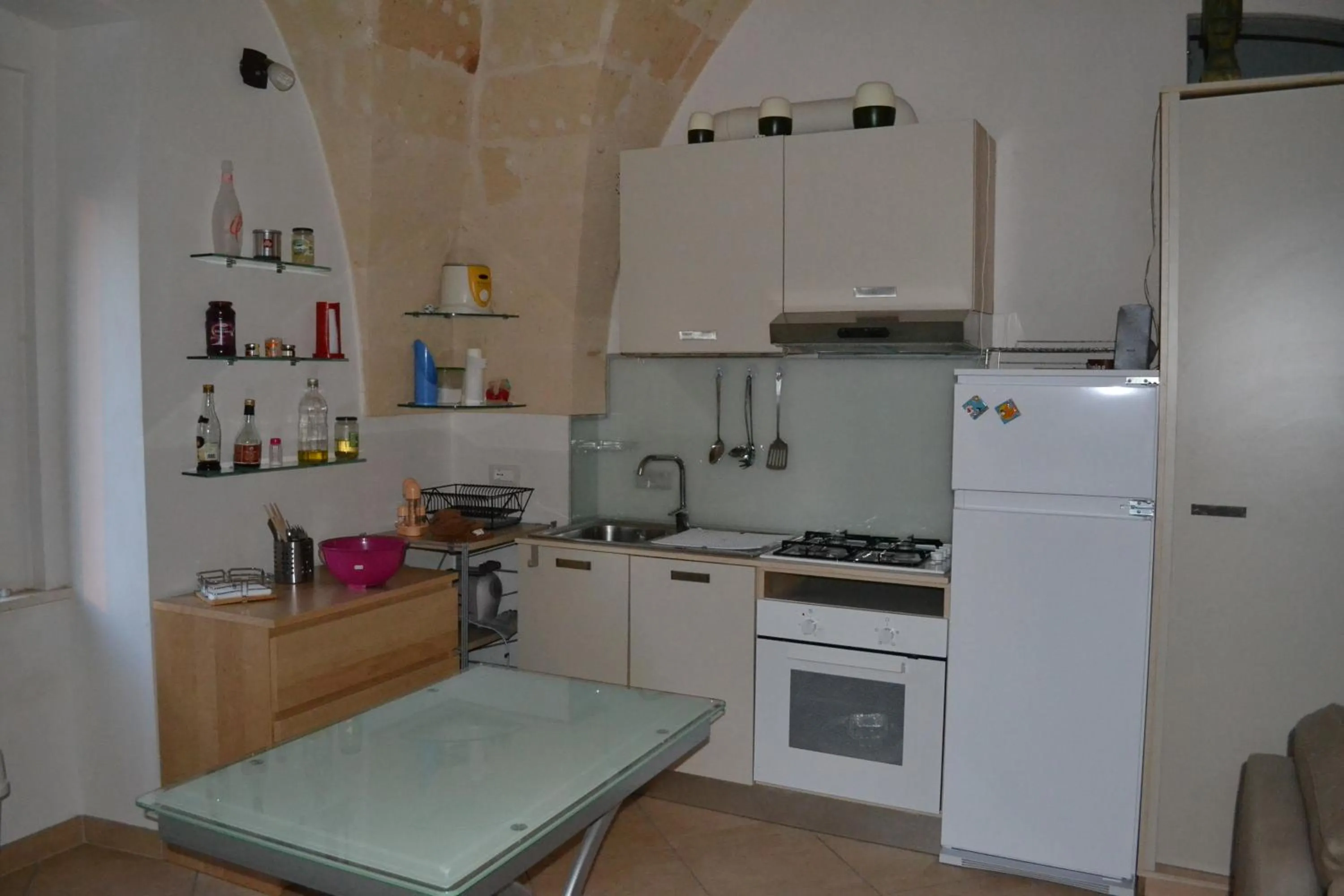 Kitchen or kitchenette in Le Terrazze B&B Manduria