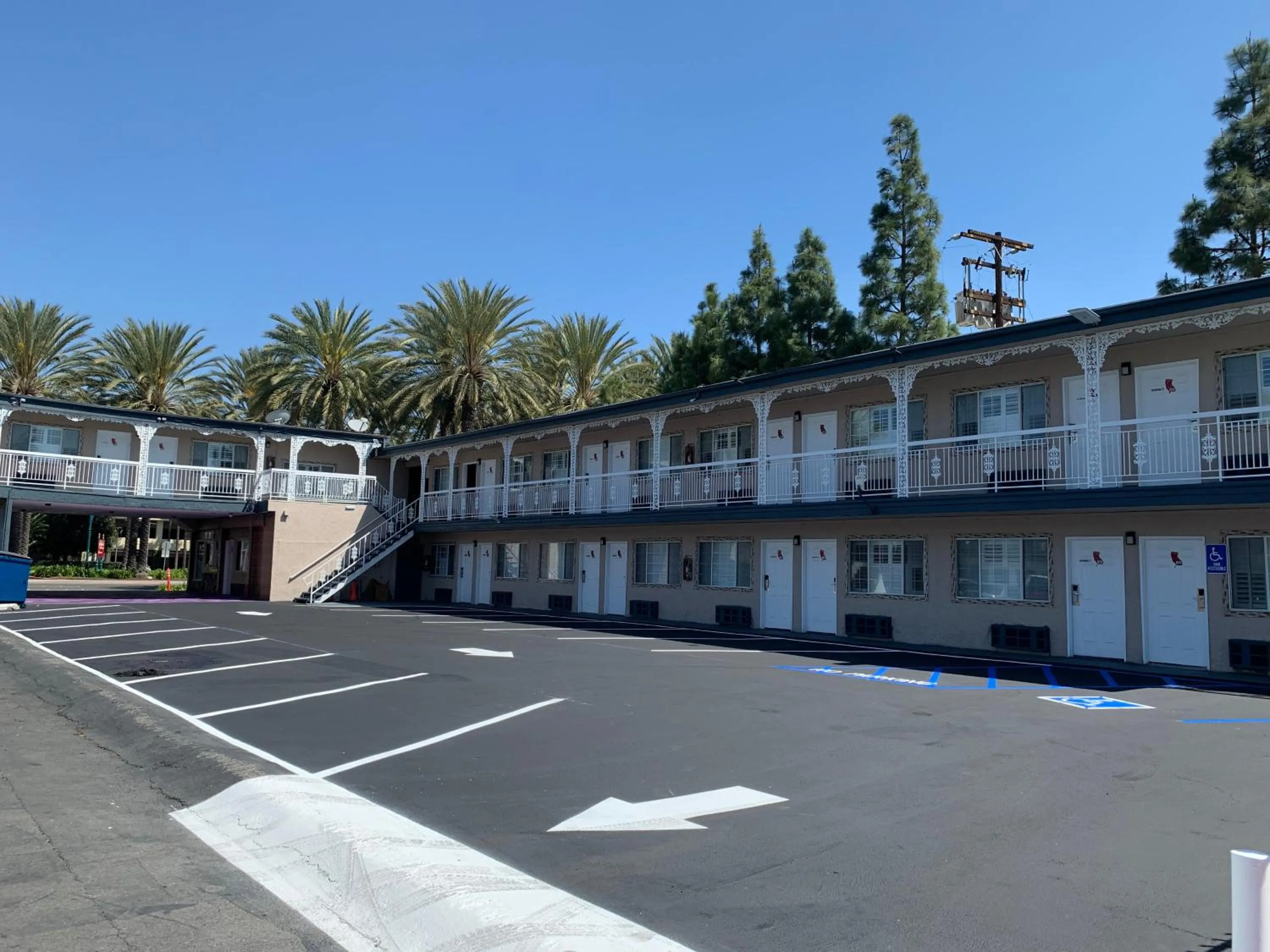 Property building in Riviera Motel