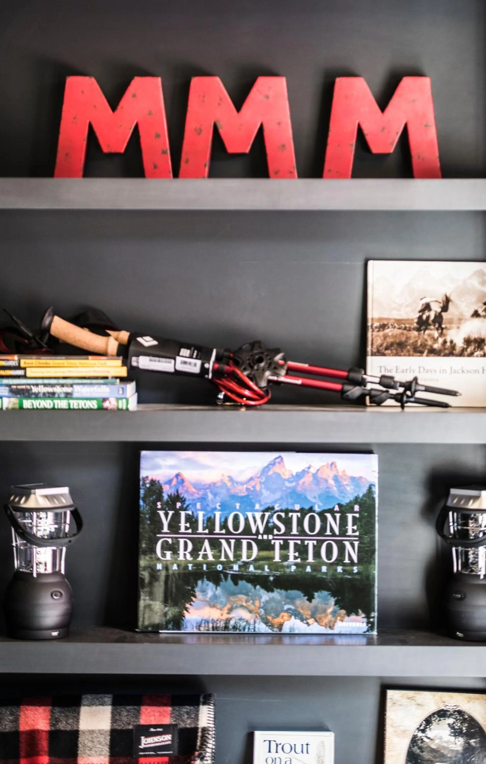 Decorative detail in Mountain Modern Jackson Hole