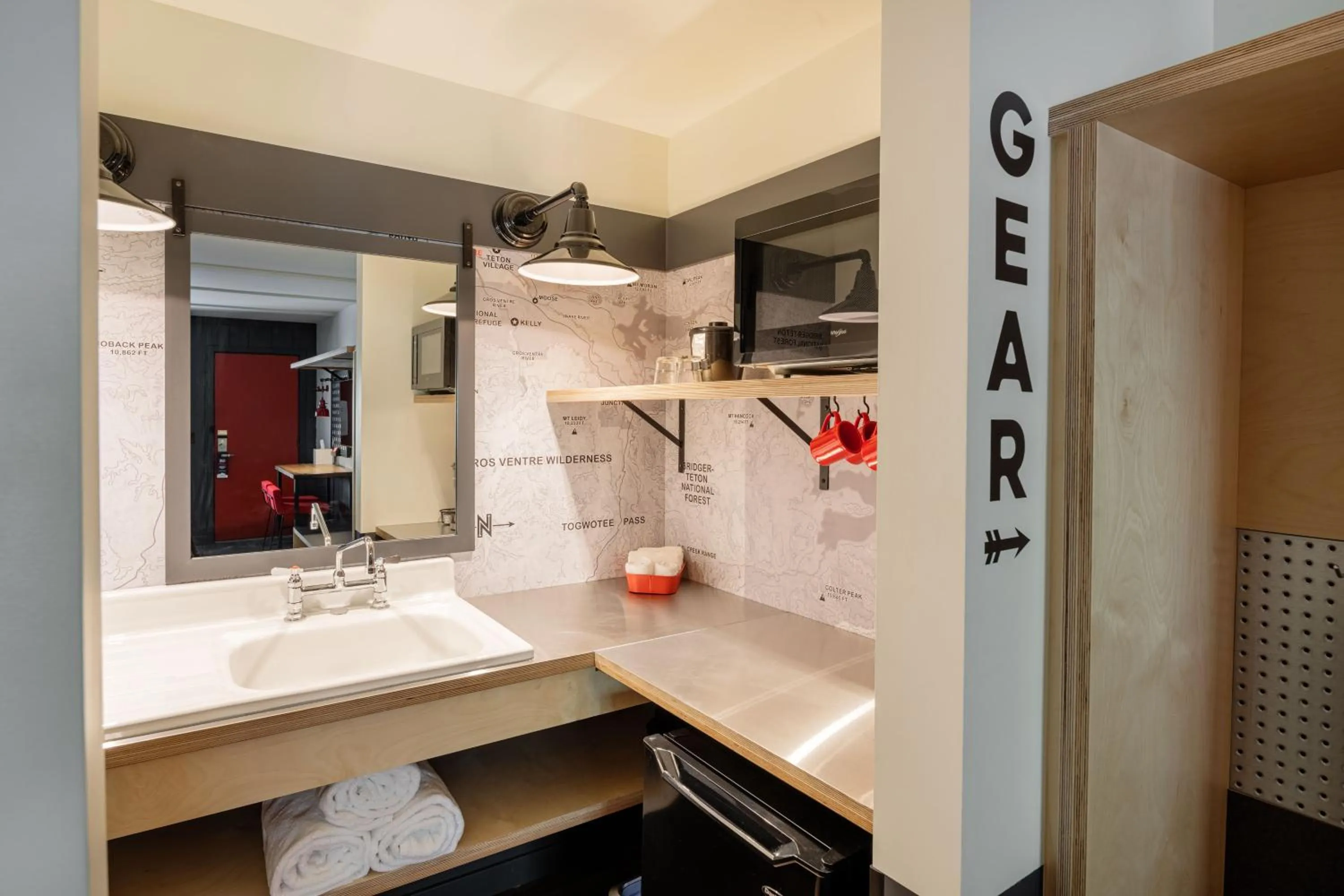 Bathroom in Mountain Modern Jackson Hole