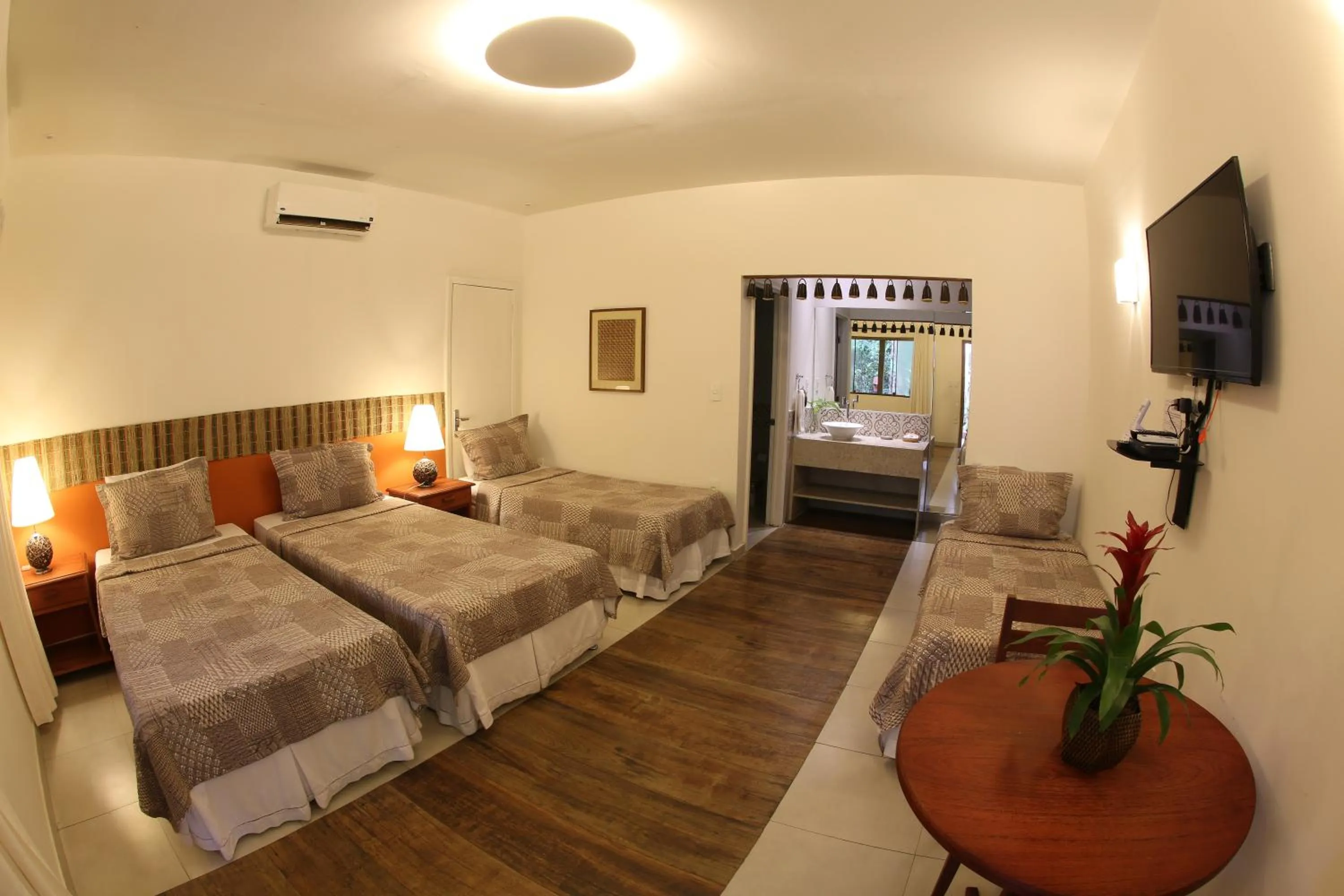 Bed in Amazon Ecopark Jungle Lodge