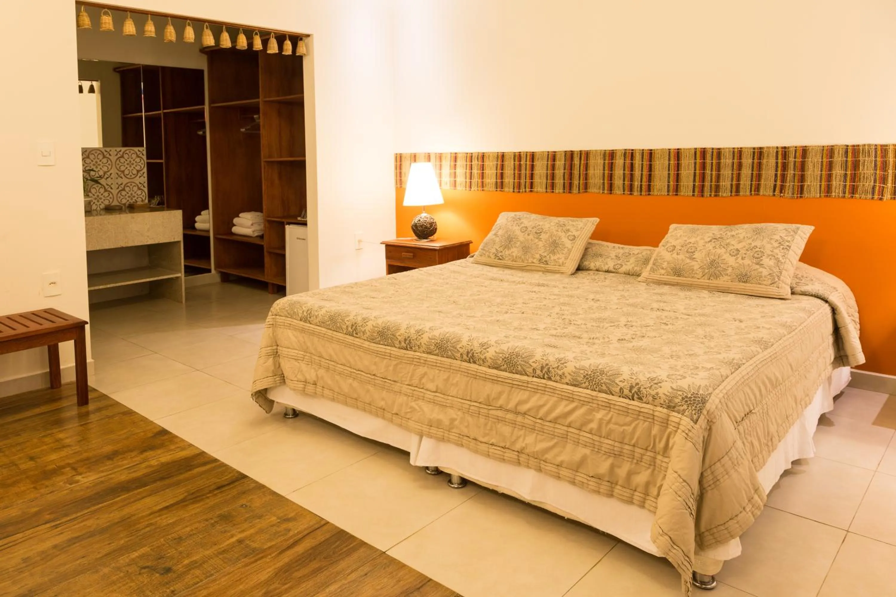 Bed in Amazon Ecopark Jungle Lodge